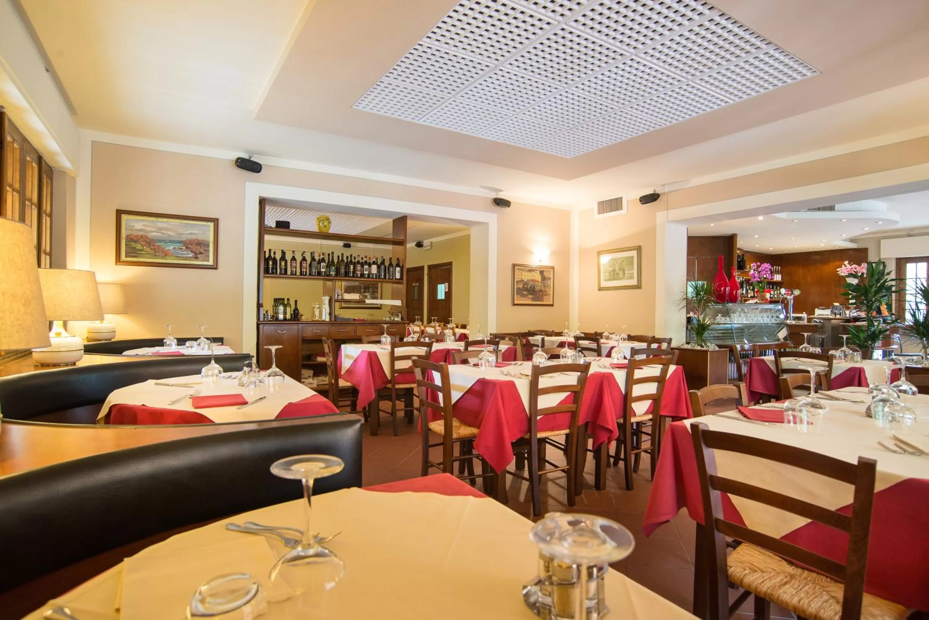 Restaurant/places to eat in Hotel Tre Castelli