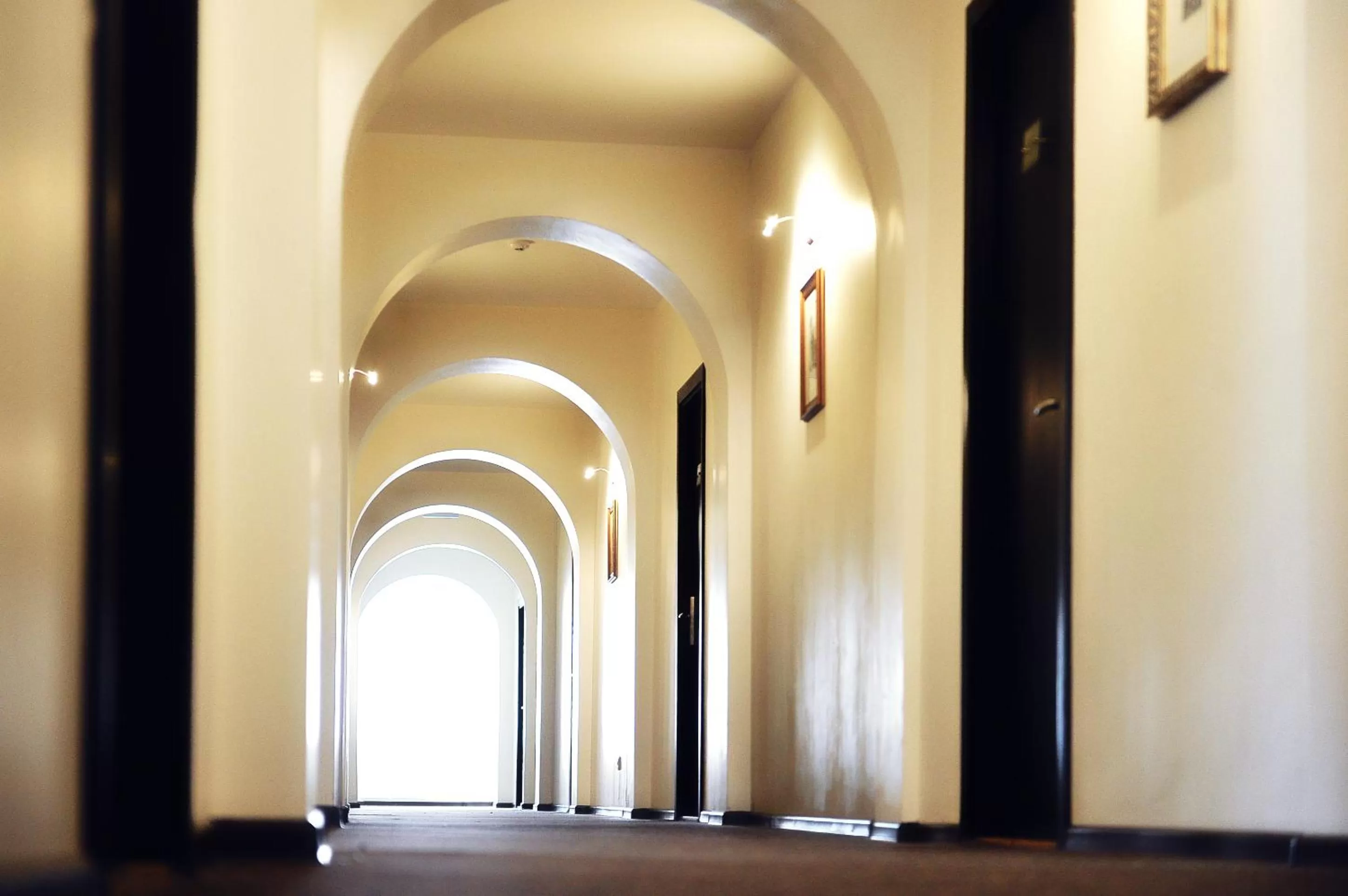 Decorative detail in Old Town Hotel Bohema, Klaipėda