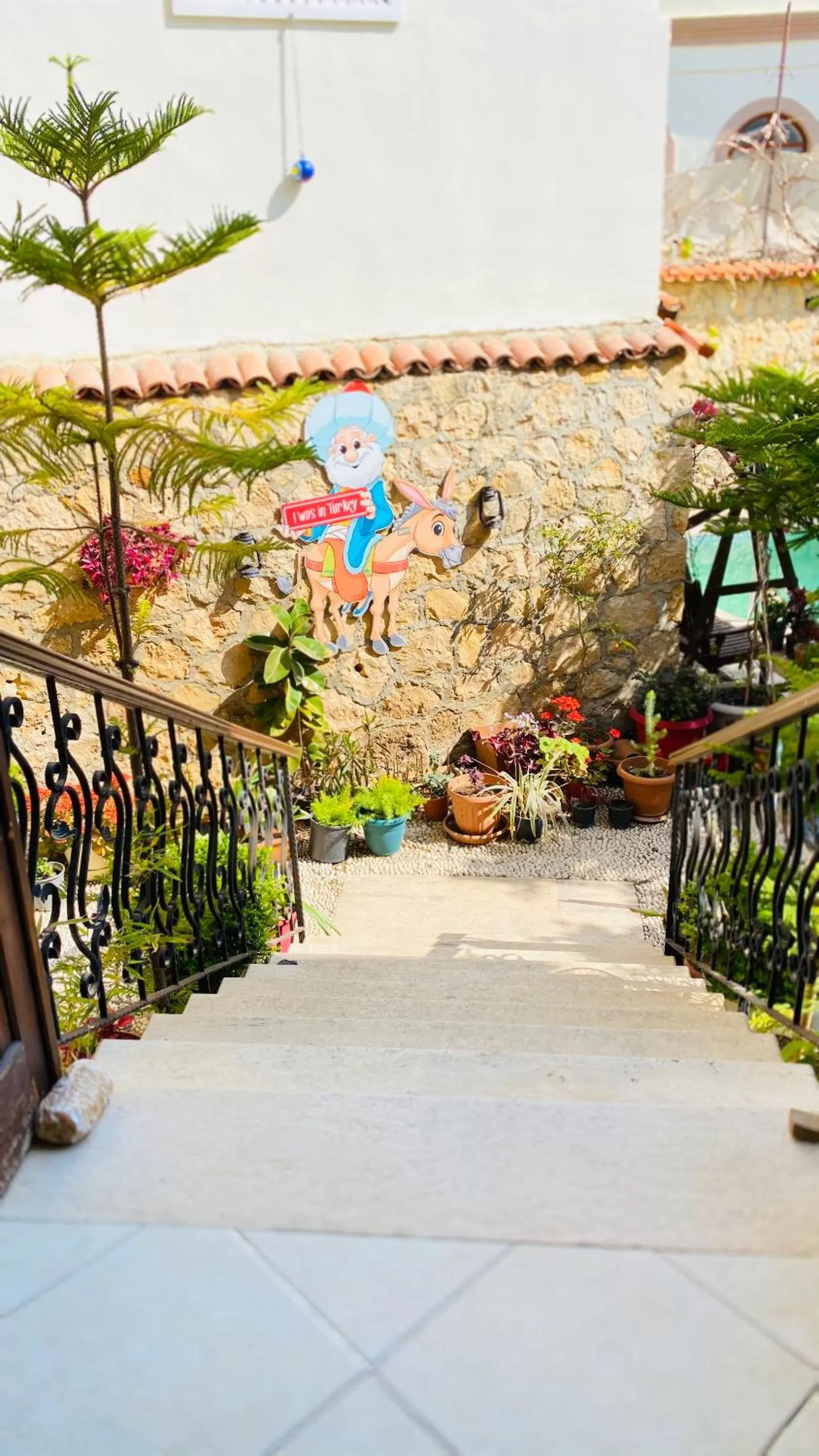 Garden view in Kaleici Hotel