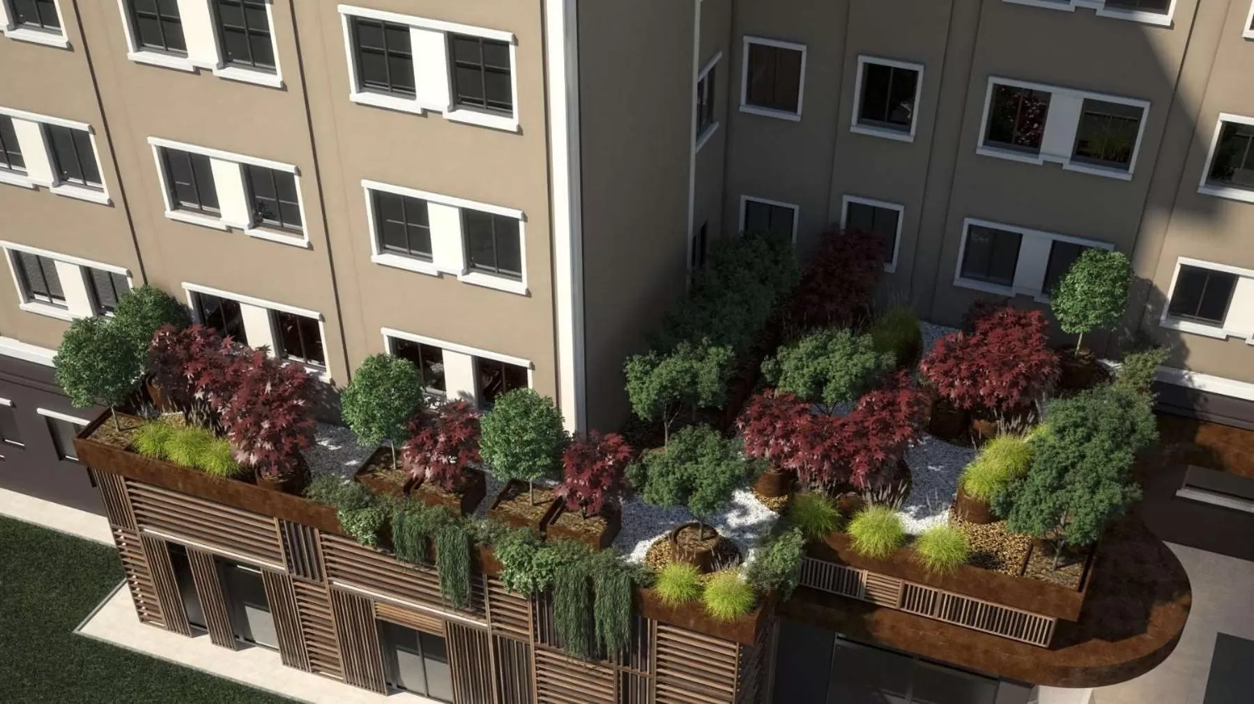 Garden in DoubleTree by Hilton Brescia