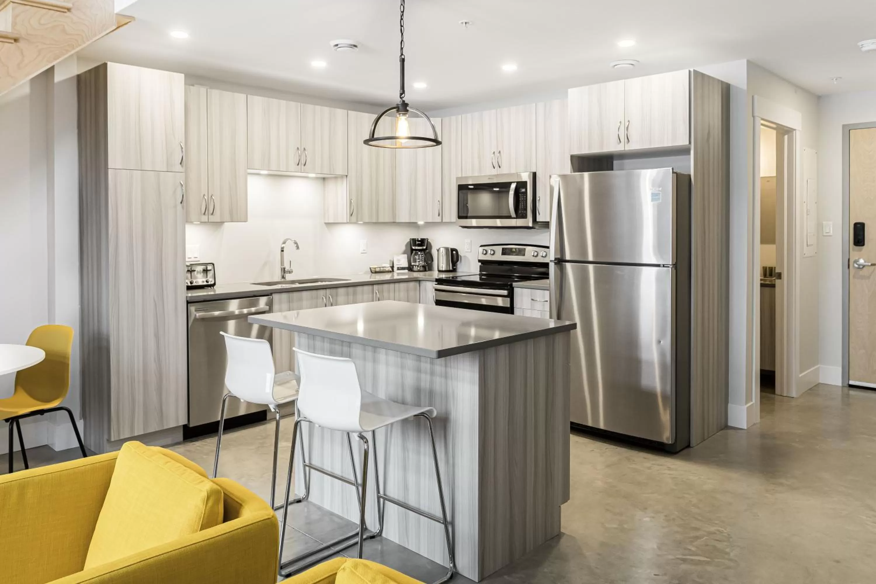 Kitchen or kitchenette in Station 1 by Terra Hospitality