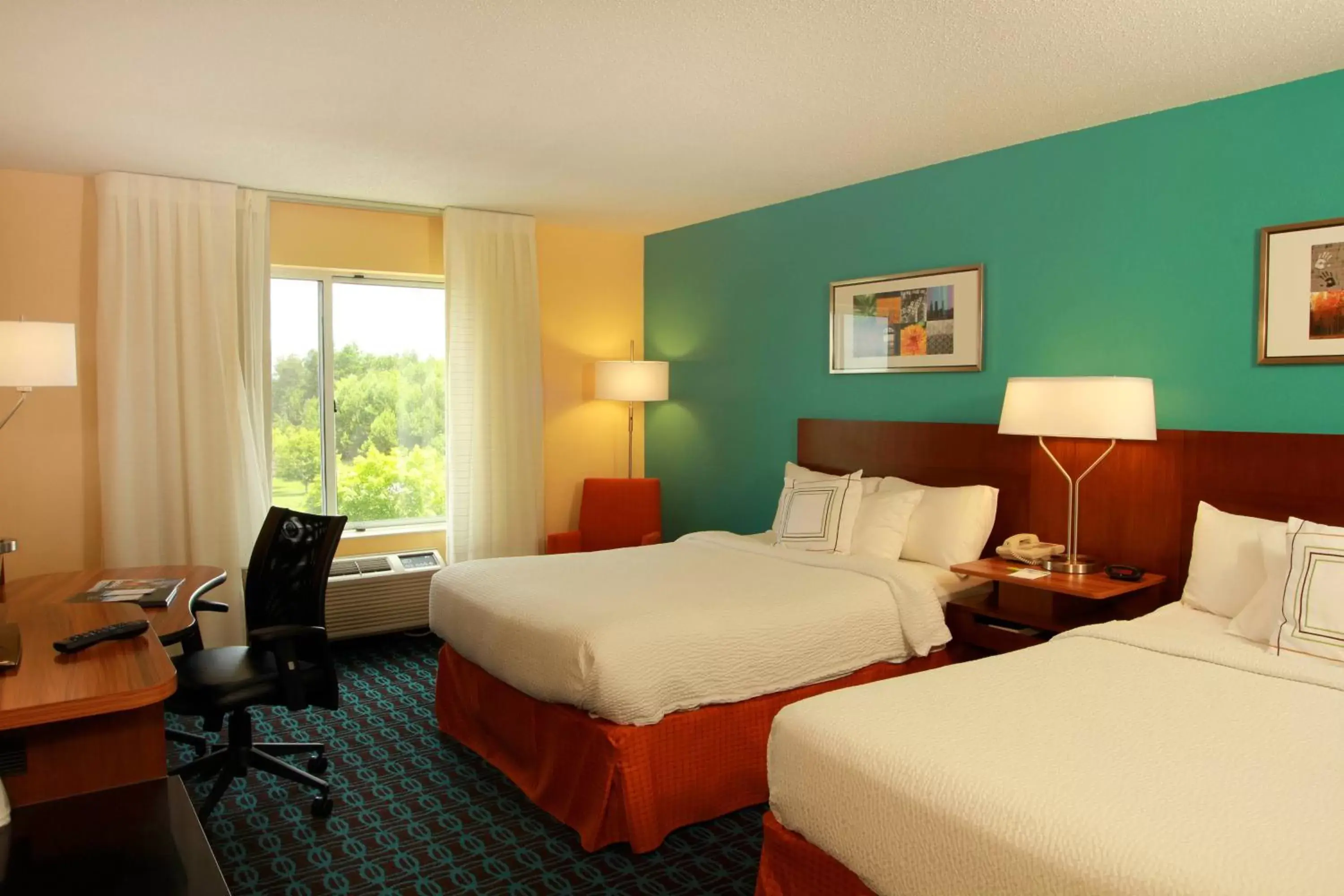 Double Room with Two Double Beds in Fairfield Inn & Suites Traverse City Double Room with Two Double Beds in Fairfield Inn & Suites Traverse City