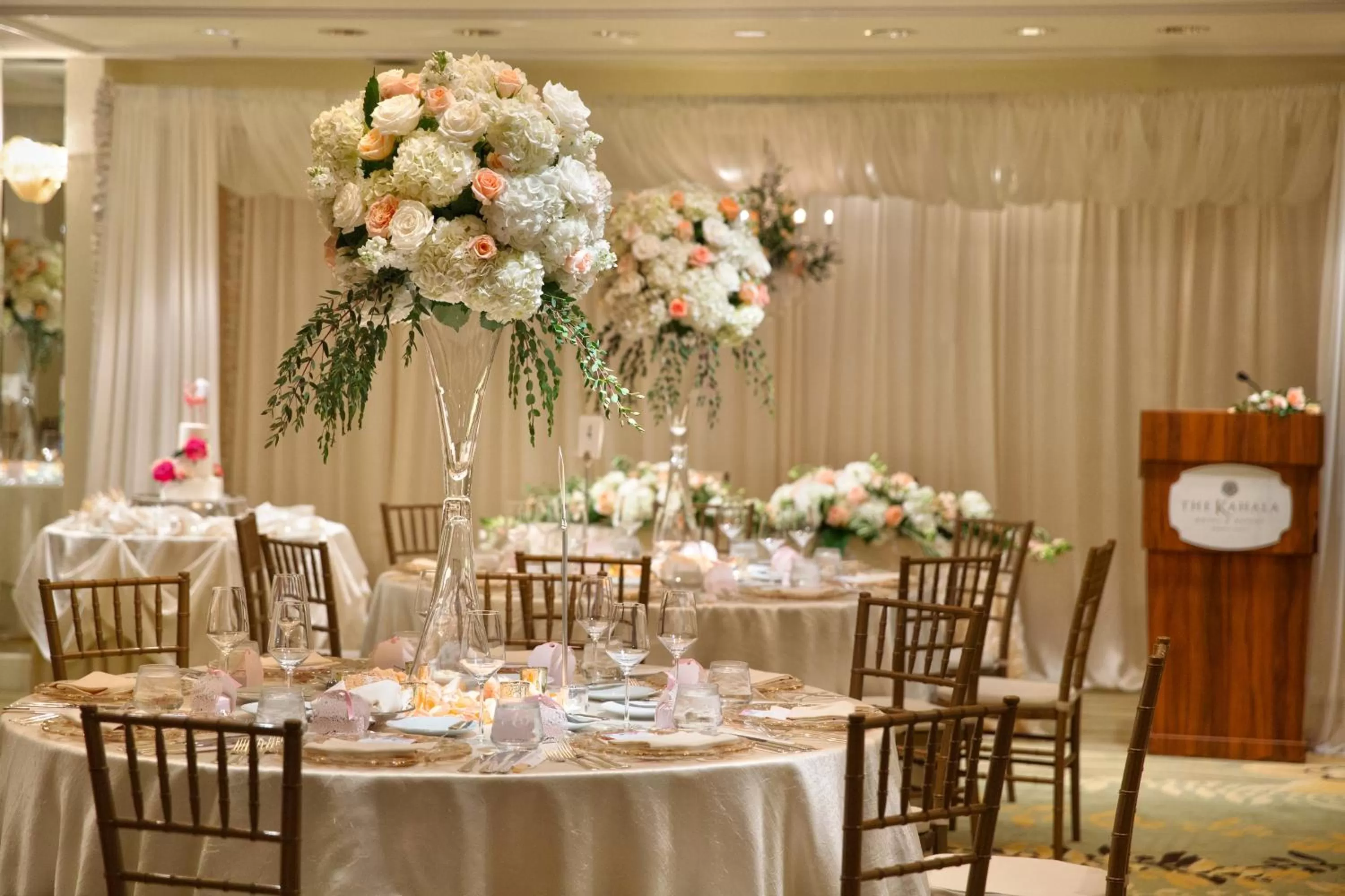 wedding in The Kahala Hotel and Resort