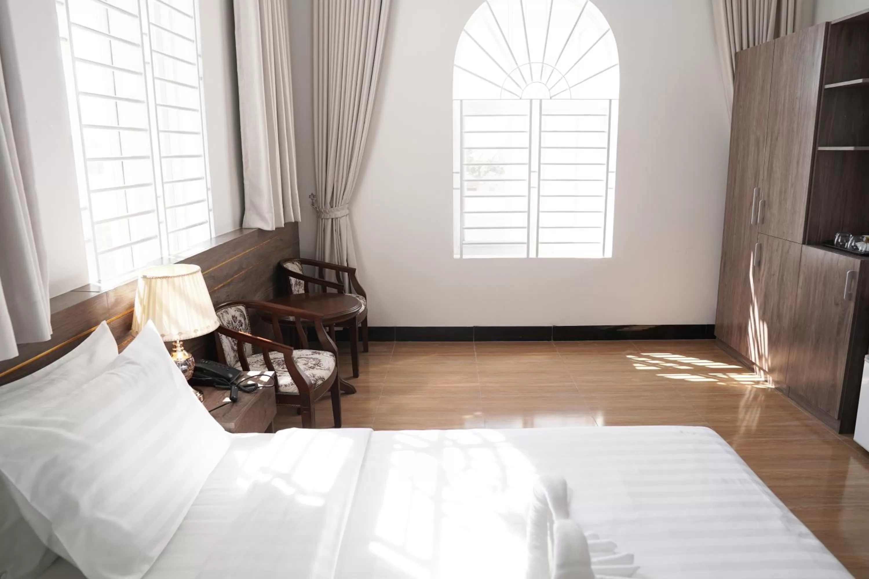 Bedroom, Bed in Apple Hotel Three - Phnom Penh