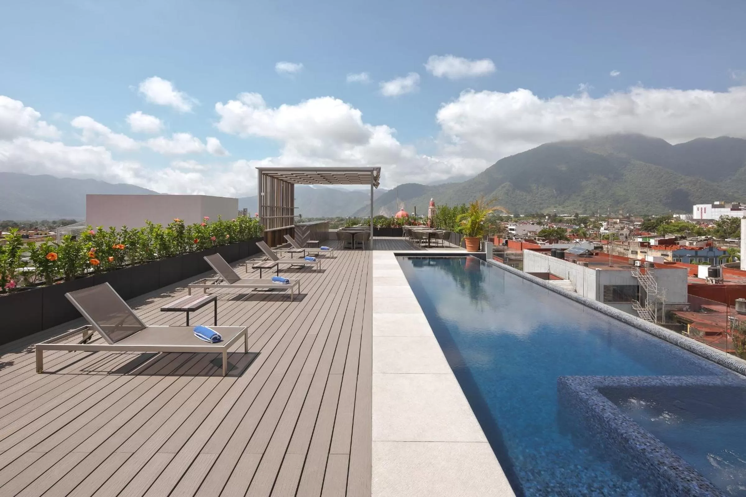 Swimming pool in Gamma Orizaba Grand Hotel de France