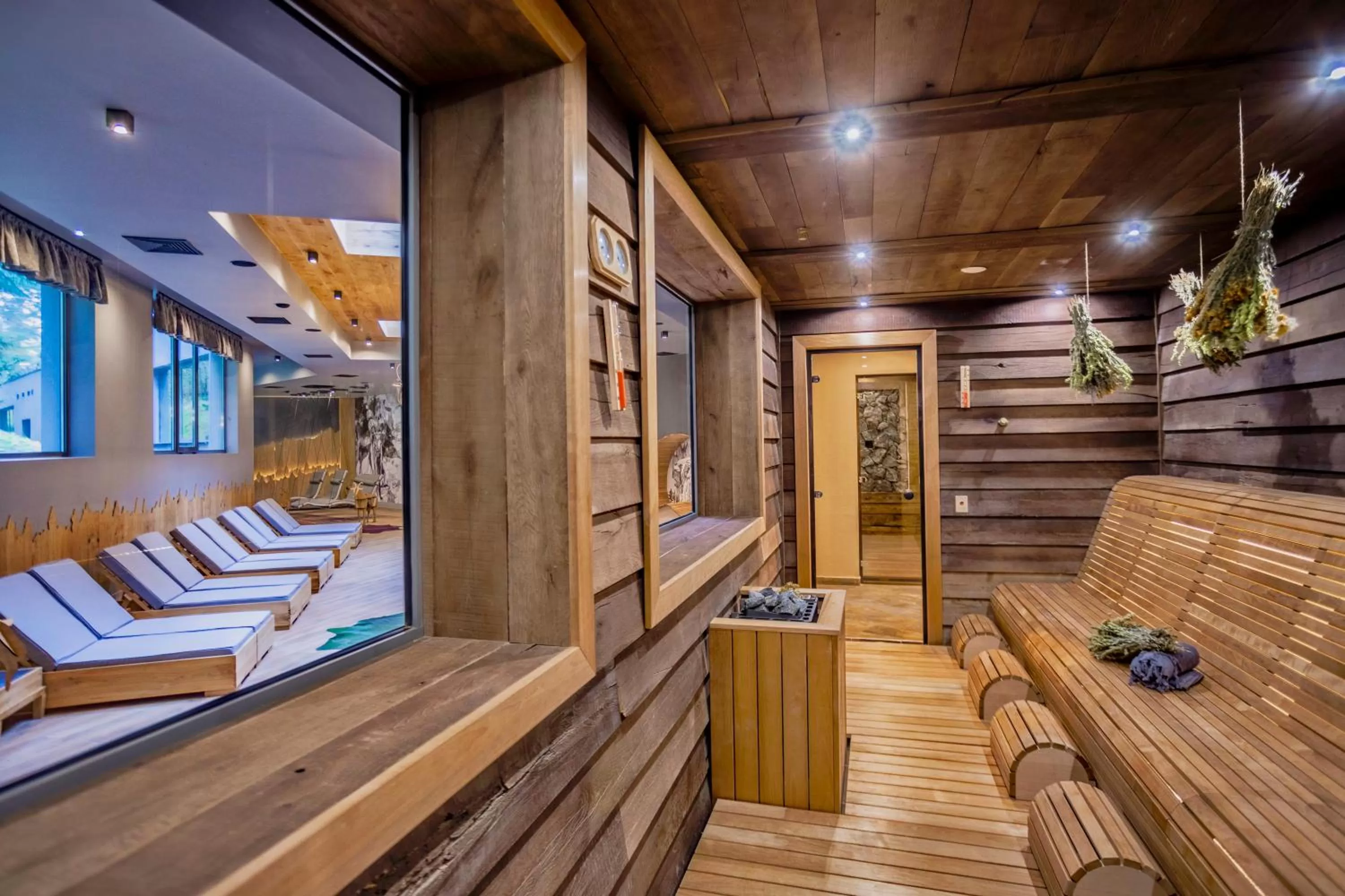 Sauna in Kashmir Wellness & SPA Hotel Adults Only