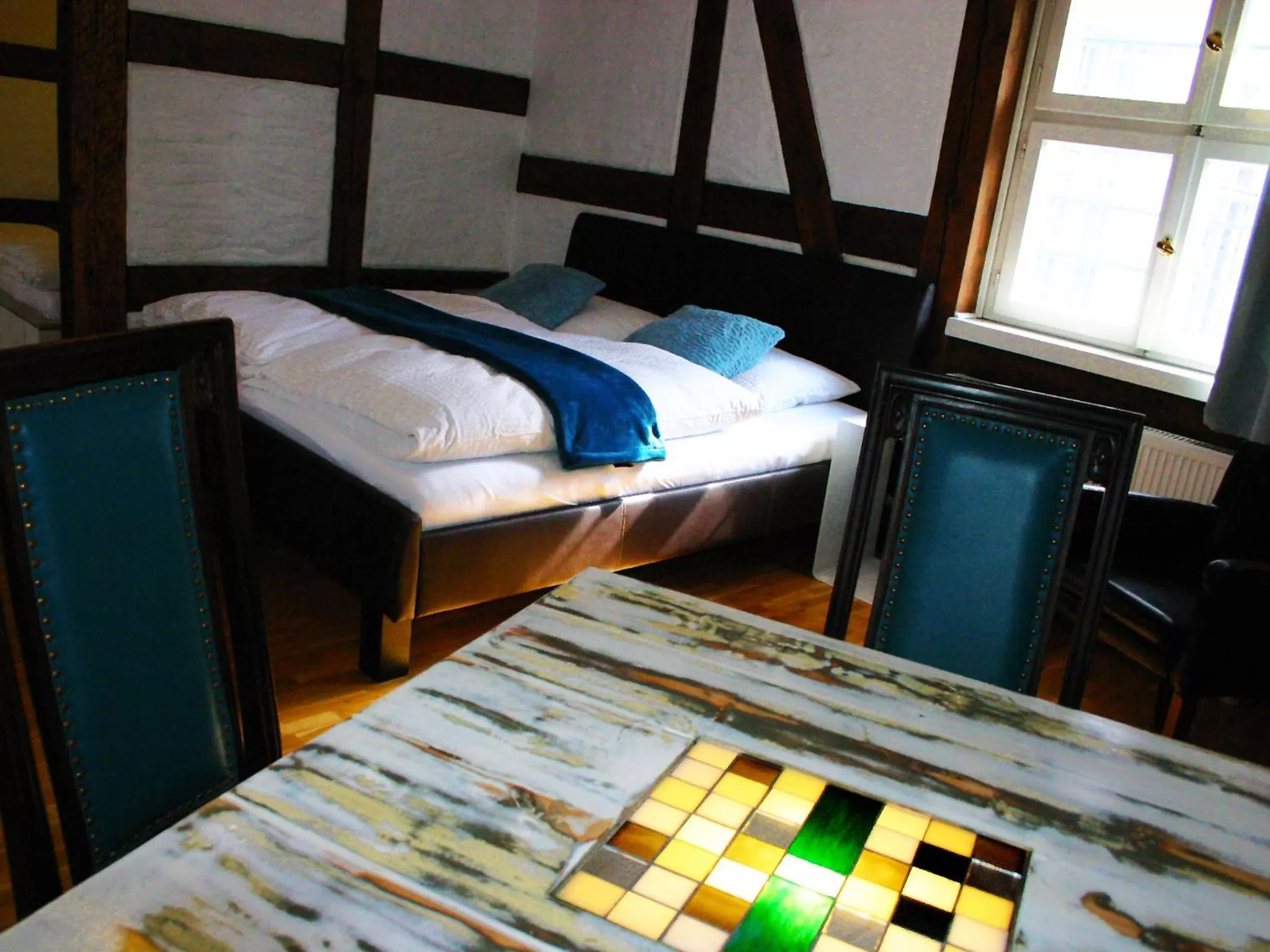 Decorative detail, Bed in Boutique Hotel Little Venezia