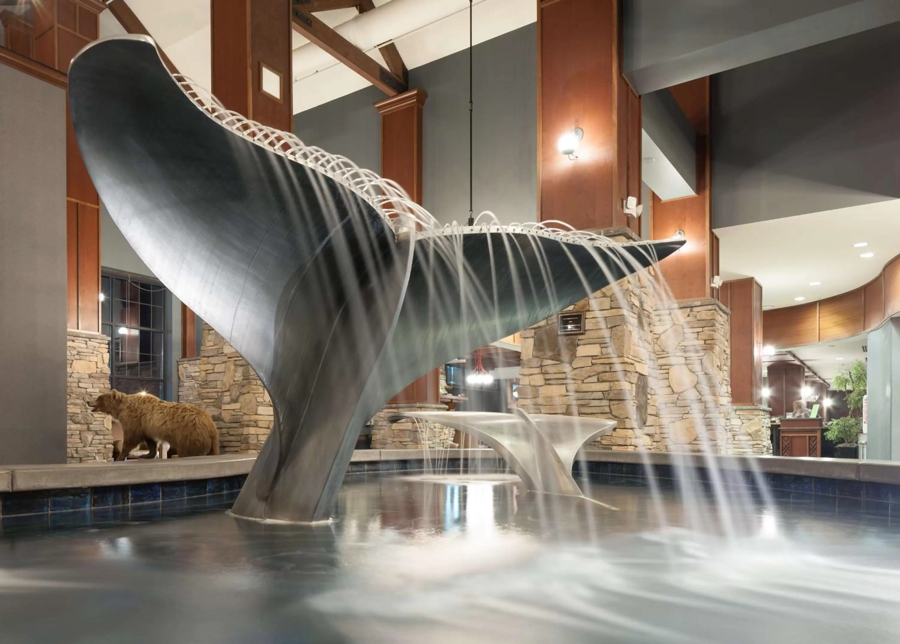 Lobby or reception in Embassy Suites Anchorage