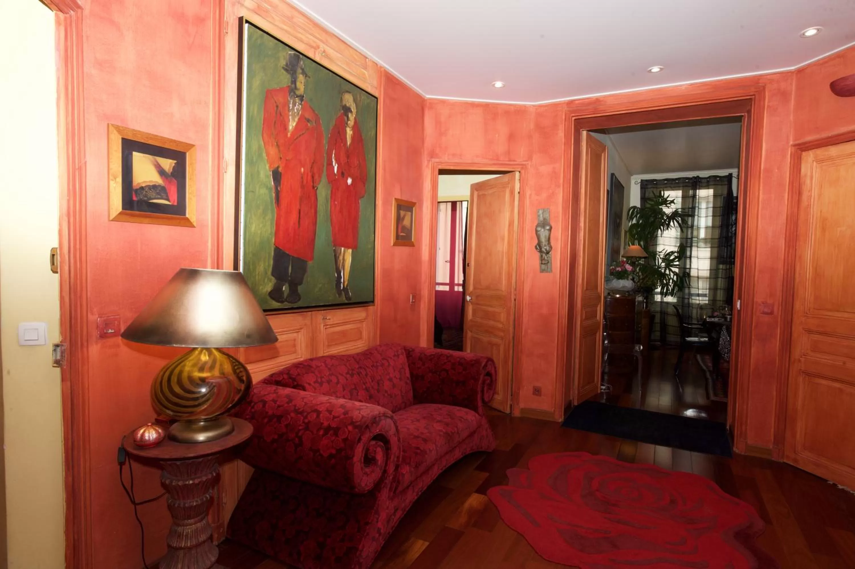 Seating area in Chambres d'hôtes Le Regent