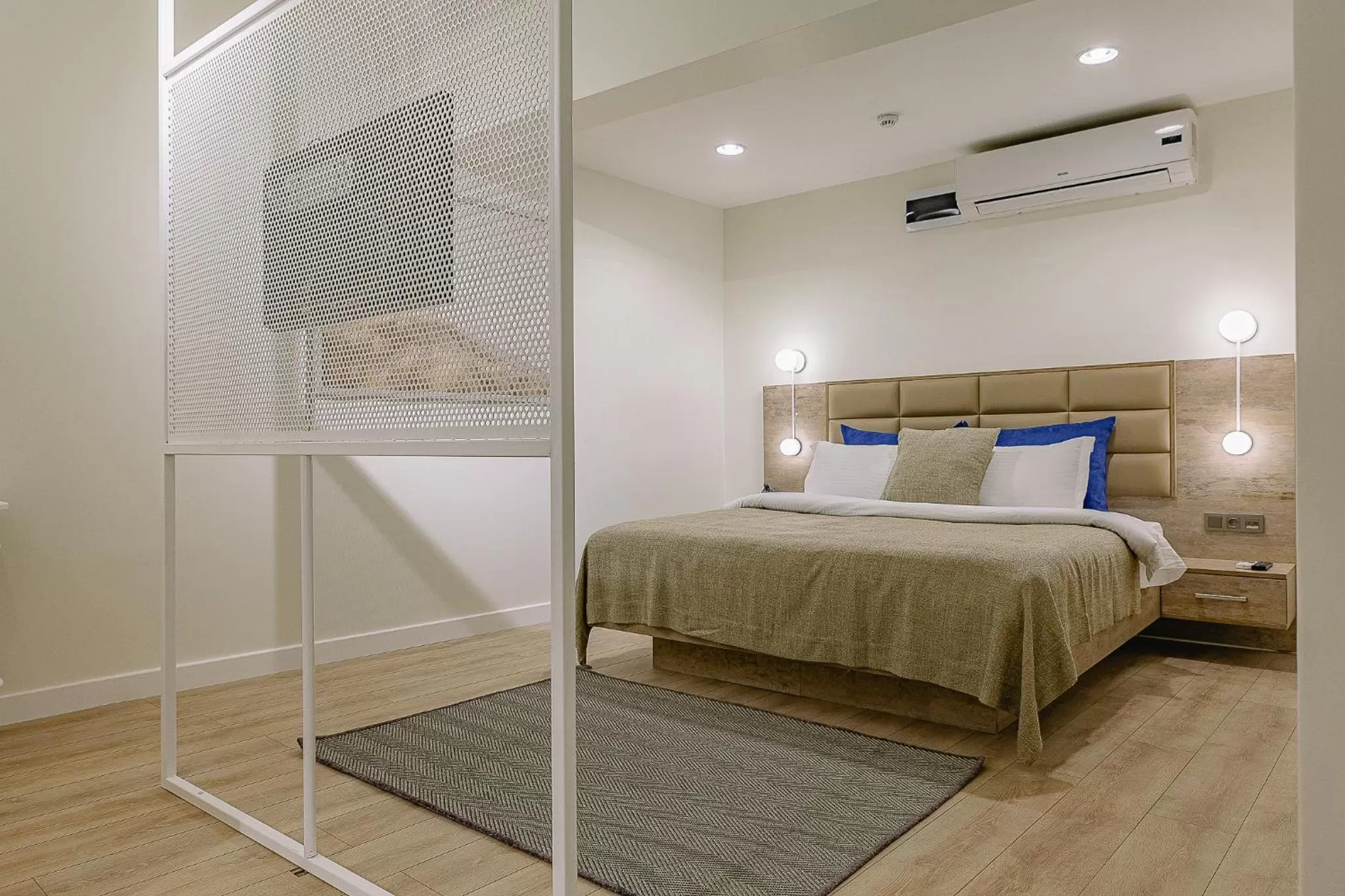 Bed in The Wilson Galata Hotel