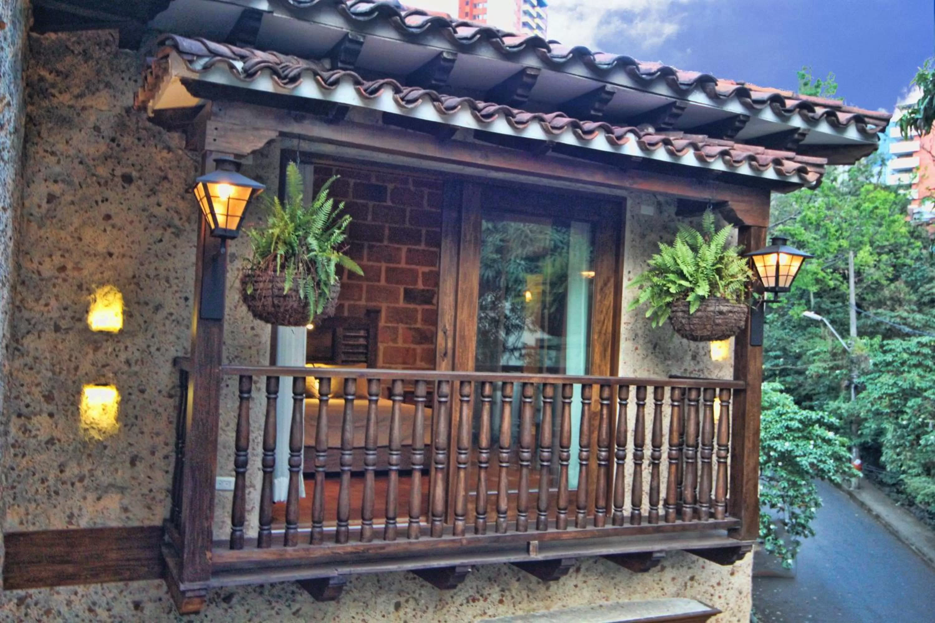 Balcony/Terrace, Property Building in Casa Del Reloj