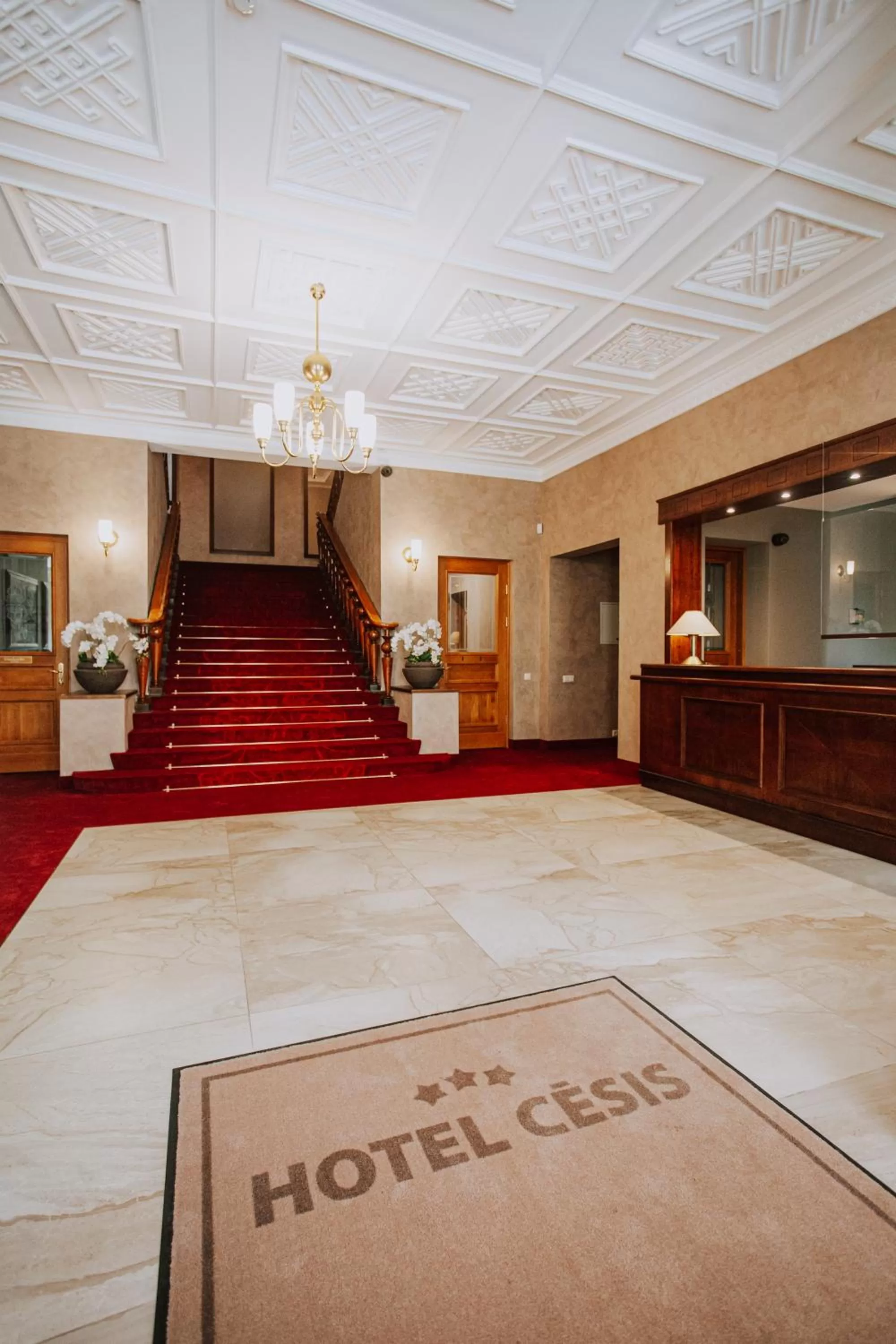 Property logo or sign in Hotel Cēsis