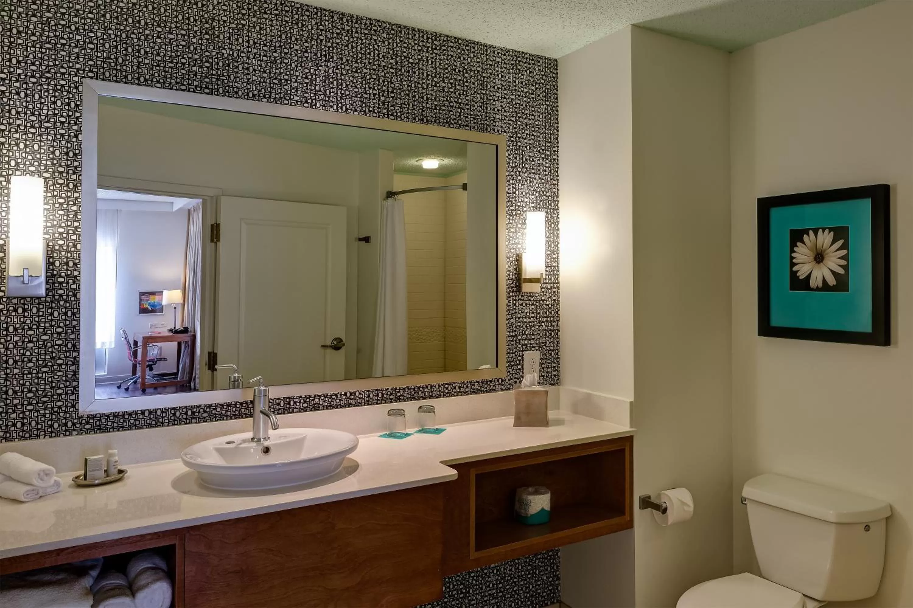Bathroom in Hotel Indigo Columbus Architectural Center by IHG
