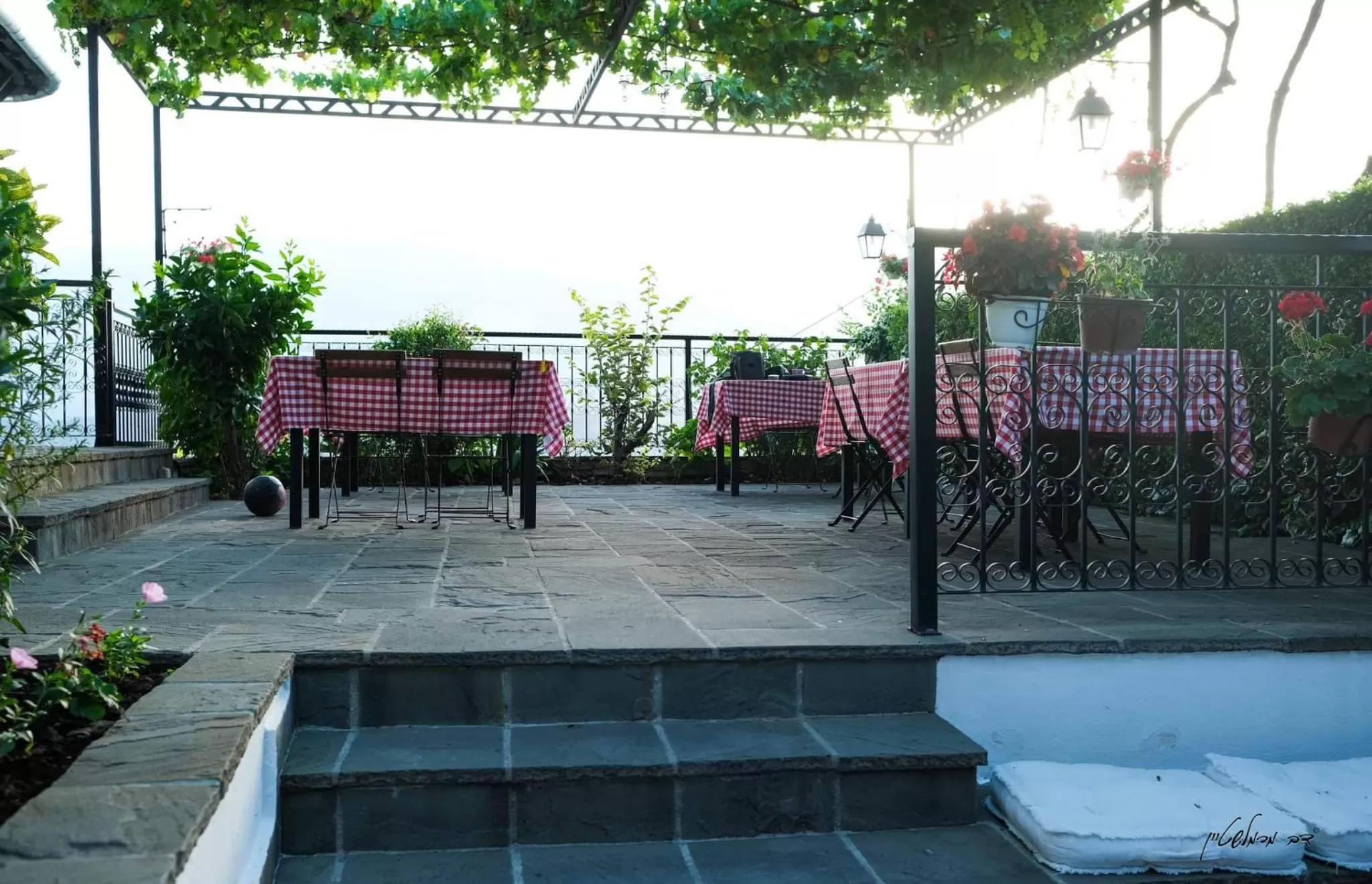 Patio in Boutique Hotel Musée