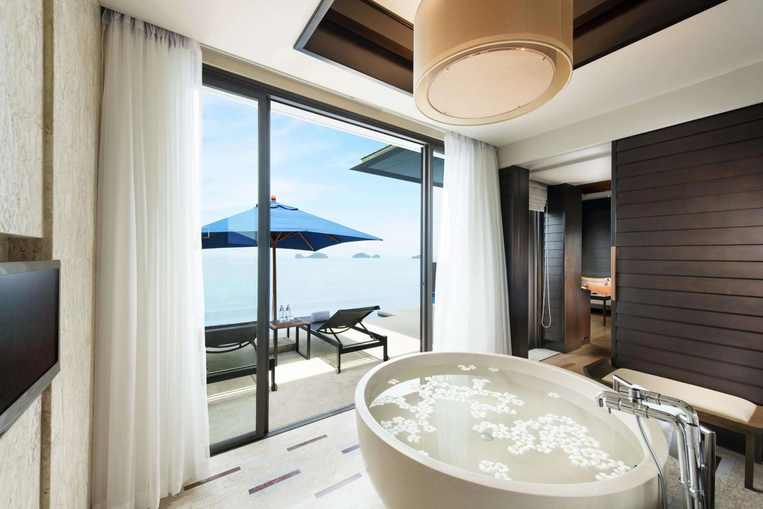 Bathroom in Conrad Koh Samui