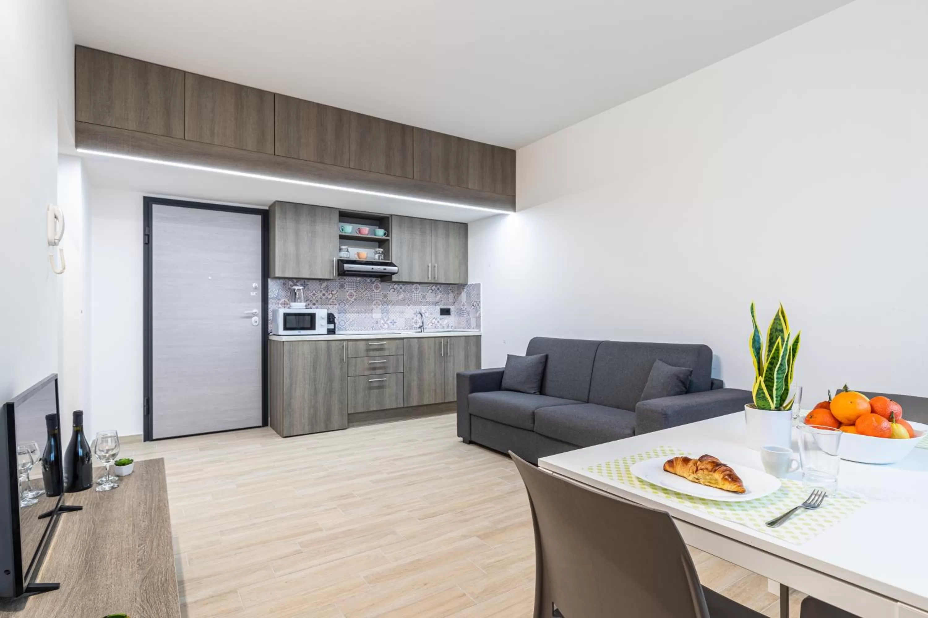 Kitchen or kitchenette in Solemar Sicilia - Multi Suite