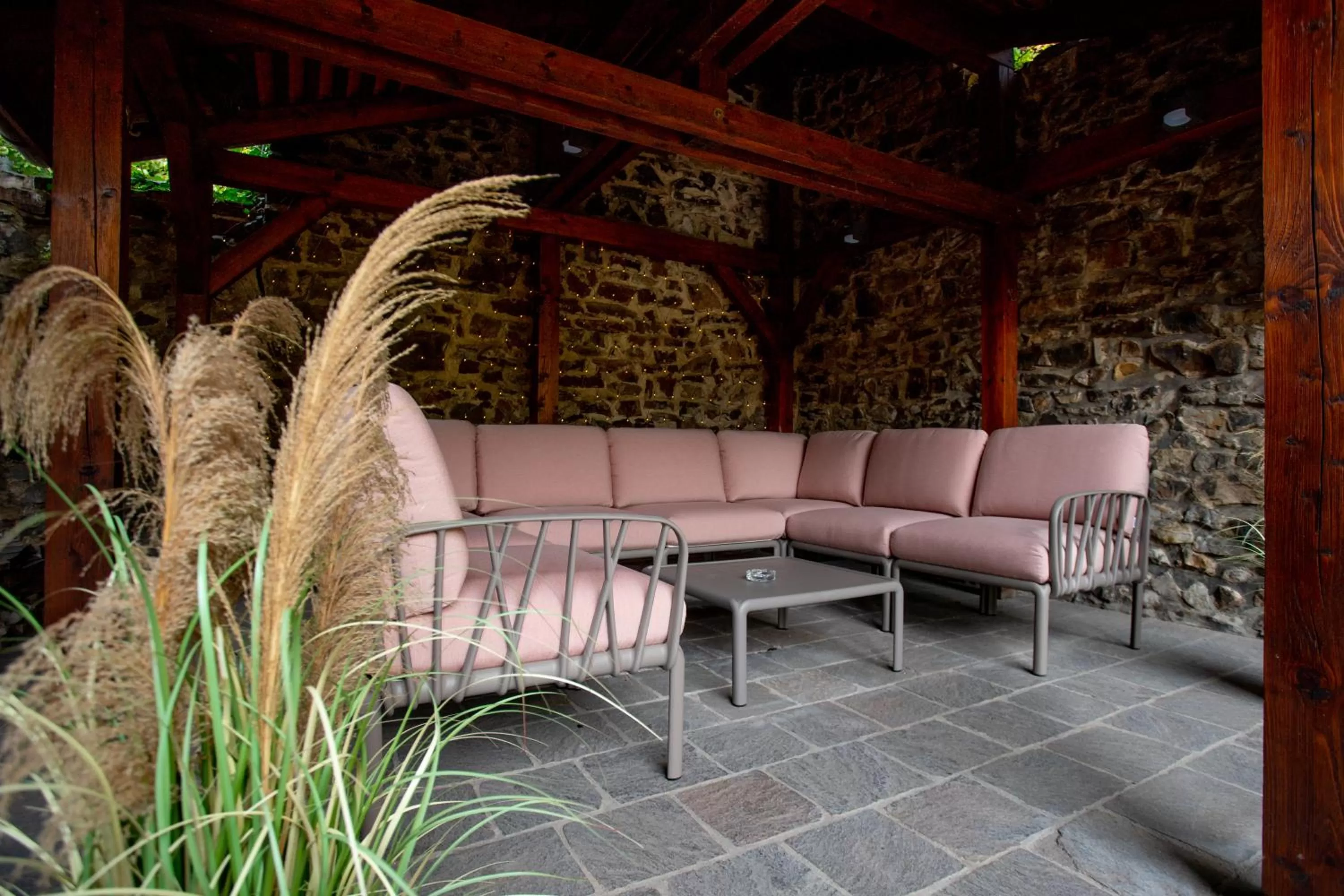Seating area in Hotel Anna