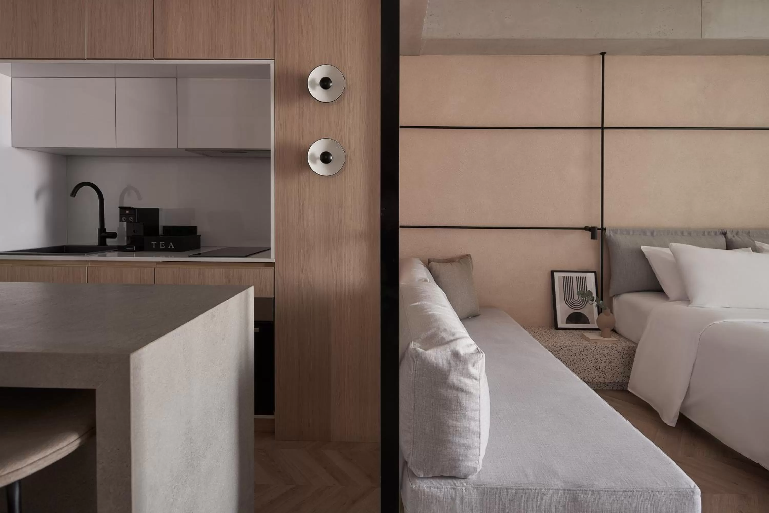 Bed in The Newel Psychiko