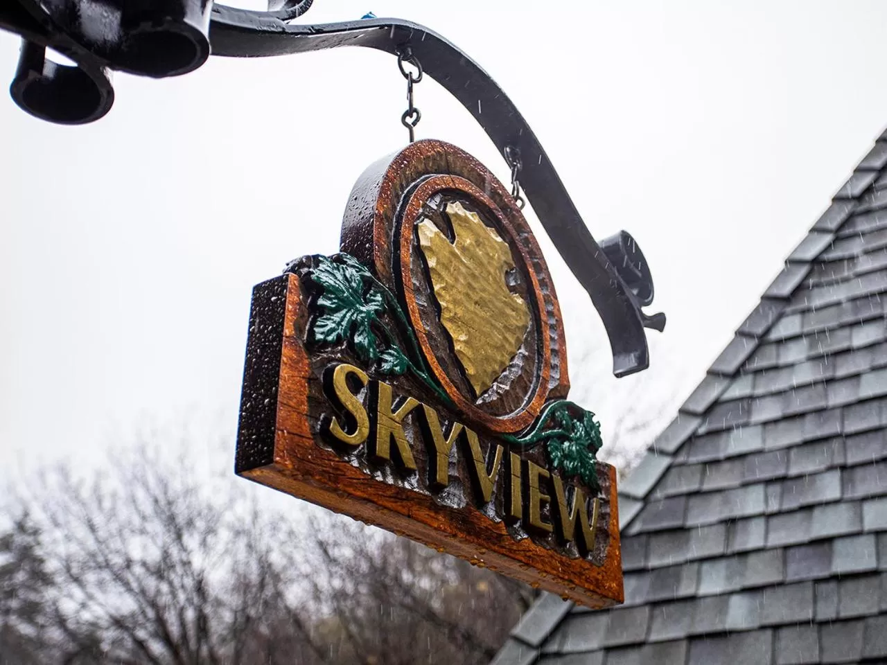 Decorative detail in UCLA Lake Arrowhead Lodge
