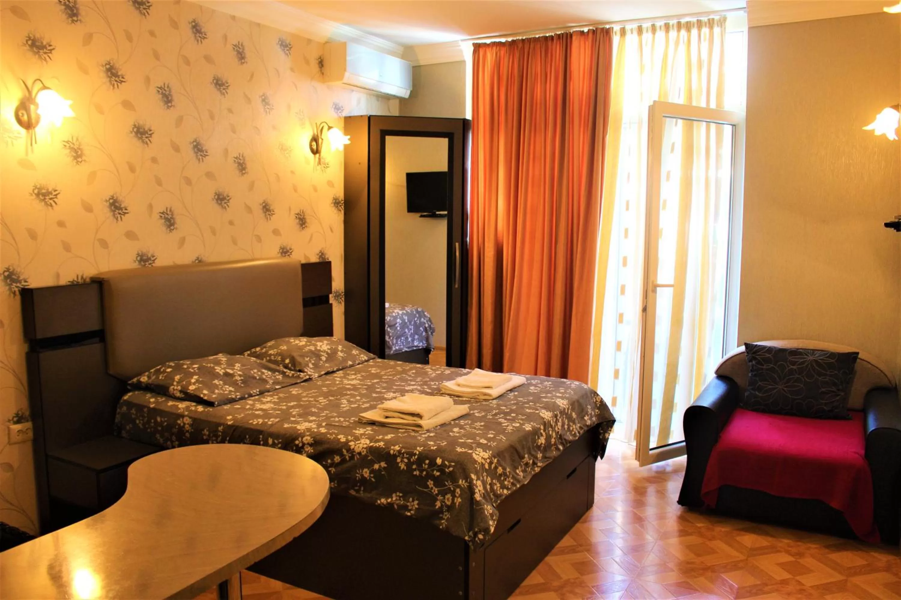 Studio with Sofa Bed in Orbi Lux Apartment