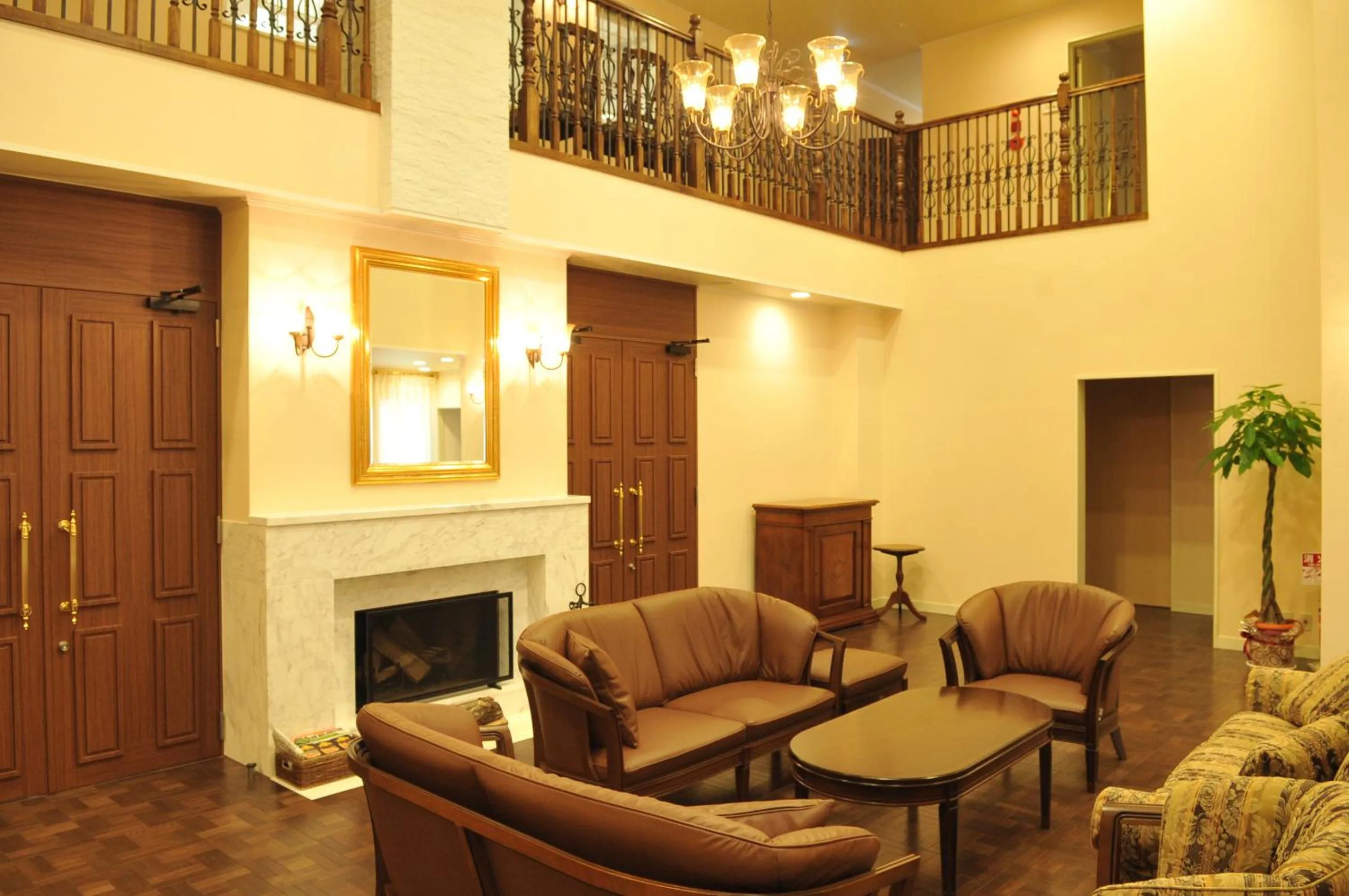 Lobby or reception in Kyu Karuizawa Hotel Otowa No Mori