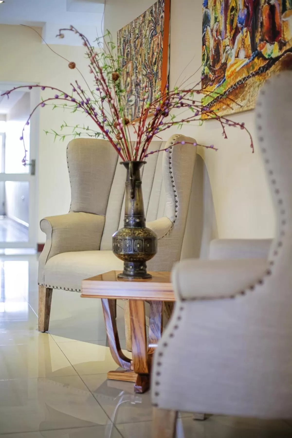 Decorative detail in Urban by CityBlue Kigali