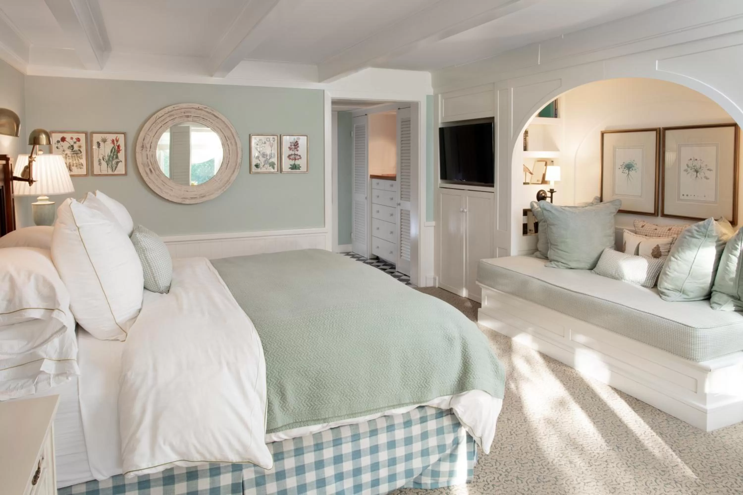 TV and multimedia, Bed in Woodstock Inn & Resort