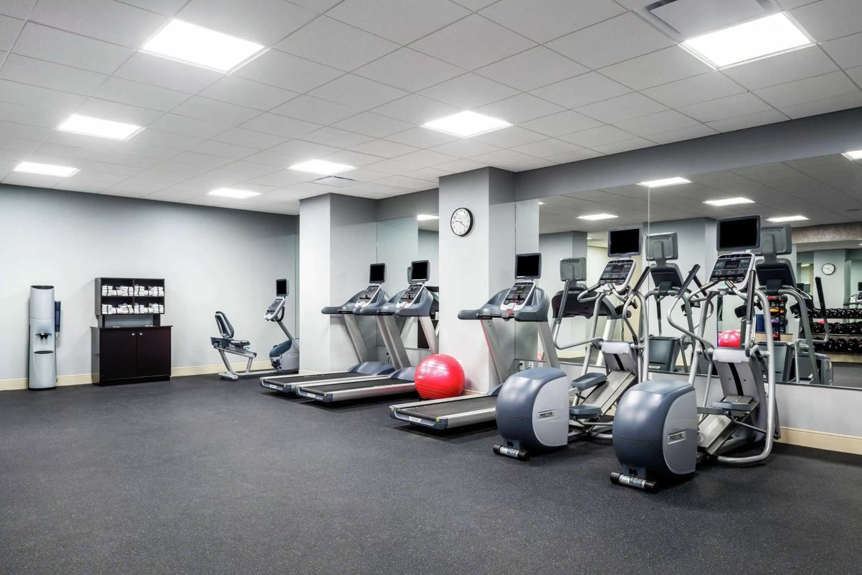 Fitness centre/facilities in Hilton Garden Inn Miami Dolphin Mall