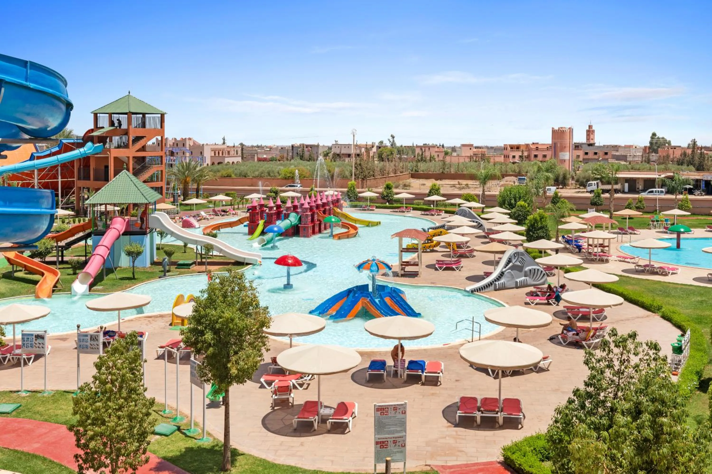 Aqua park in Pickalbatros Aqua Fun Club All Inclusive