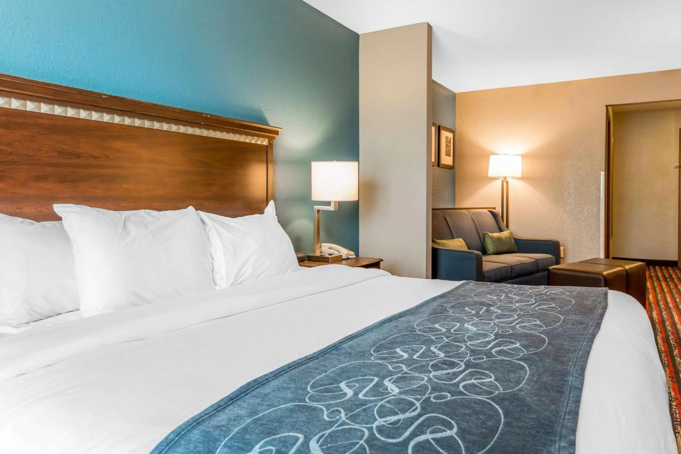 Photo of the whole room, Bed in Comfort Suites Fairview Heights Saint Louis