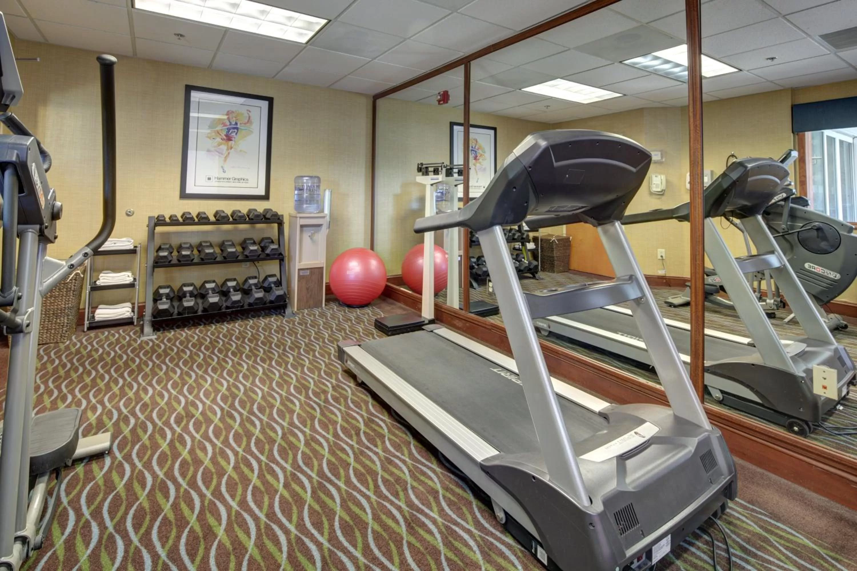 Fitness centre/facilities in Holiday Inn Express Hotel & Suites Emporia by IHG