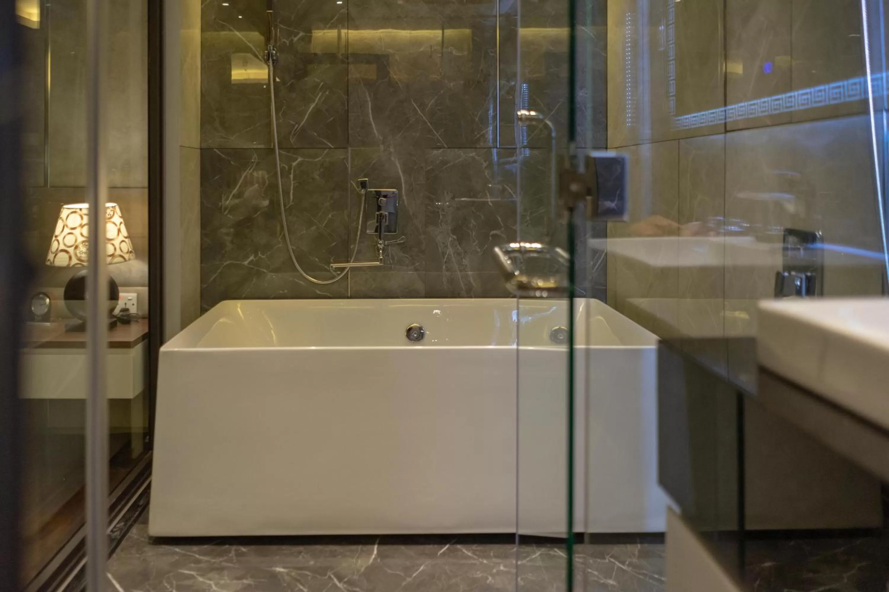 Bathroom in KP Hotel