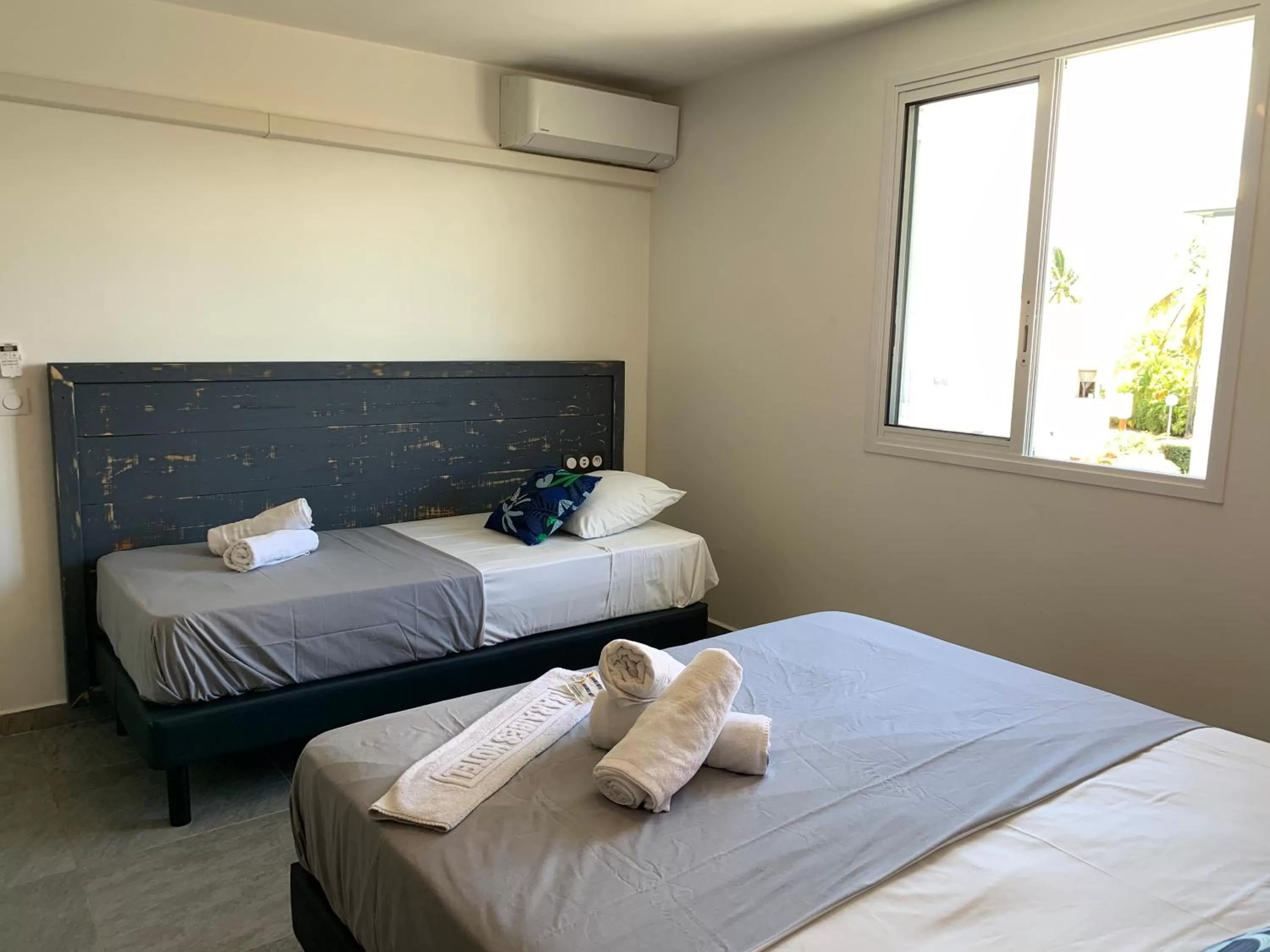 Bed in Karaibes Residence