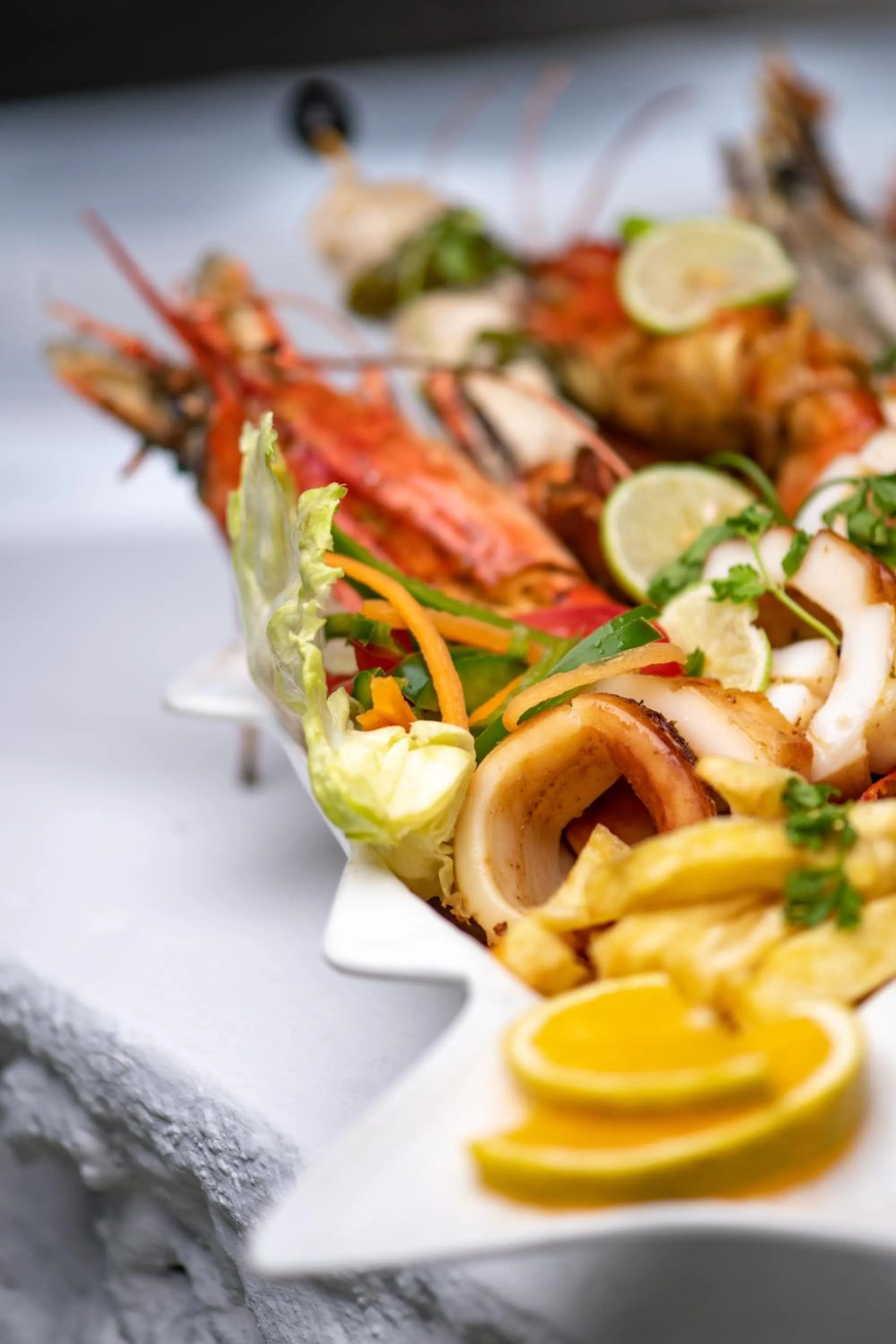 Food in Hakuna Majiwe Beach Lodge