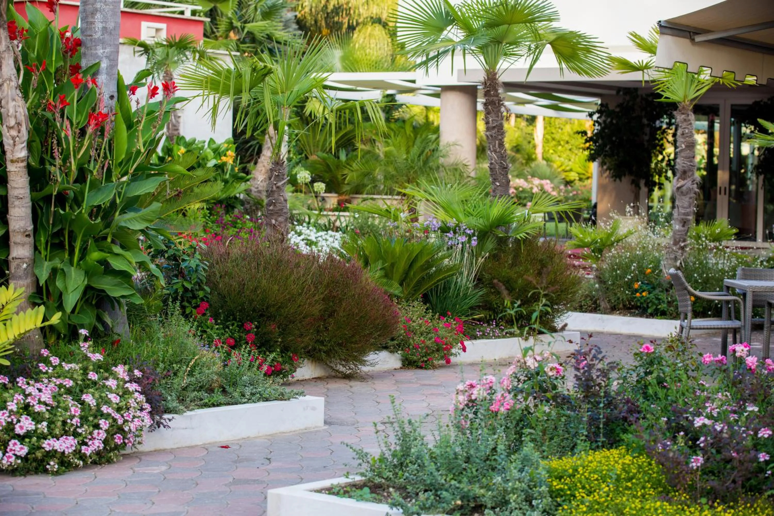 Garden in Hotel Ares