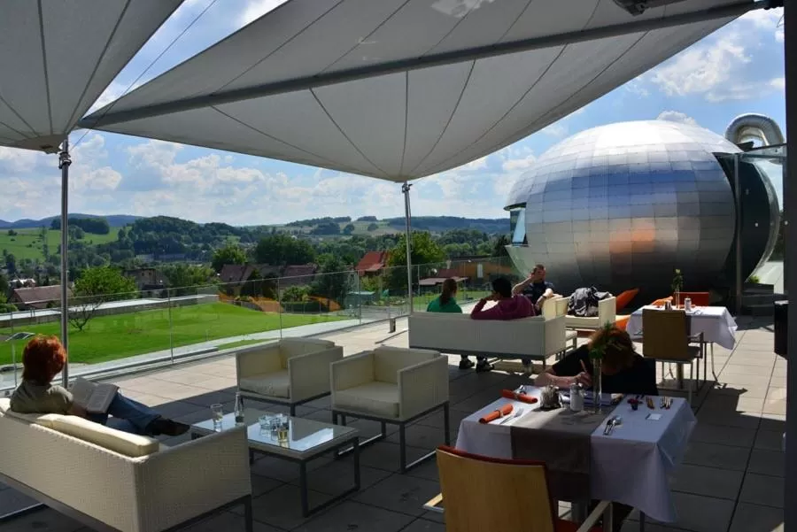 Balcony/Terrace in Antonie Hotel****superior