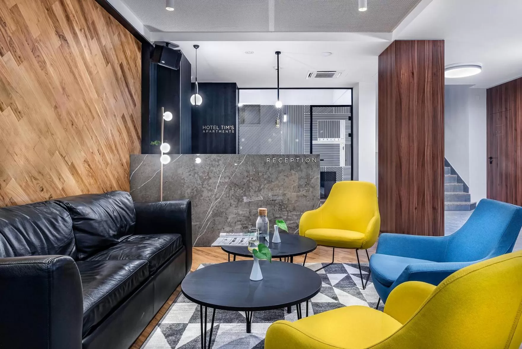 Lobby or reception in Hotel Tim's