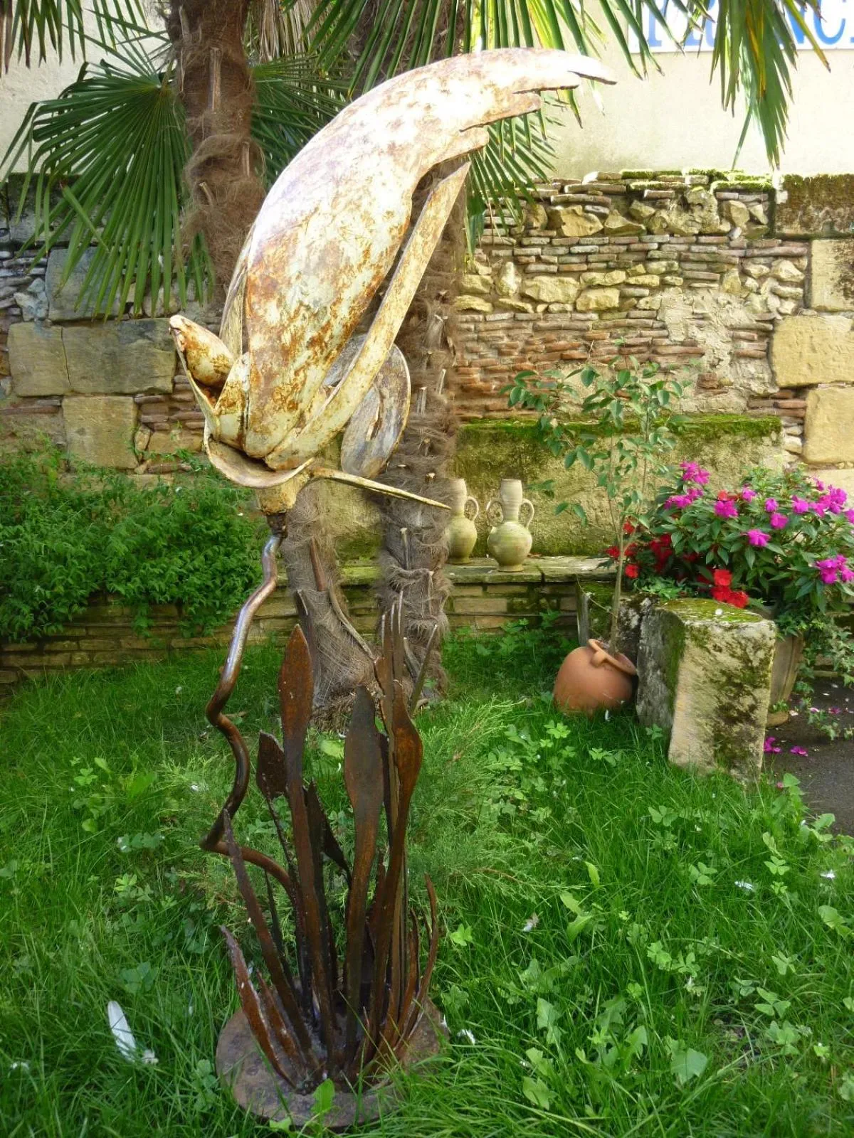Garden in Hotel de France