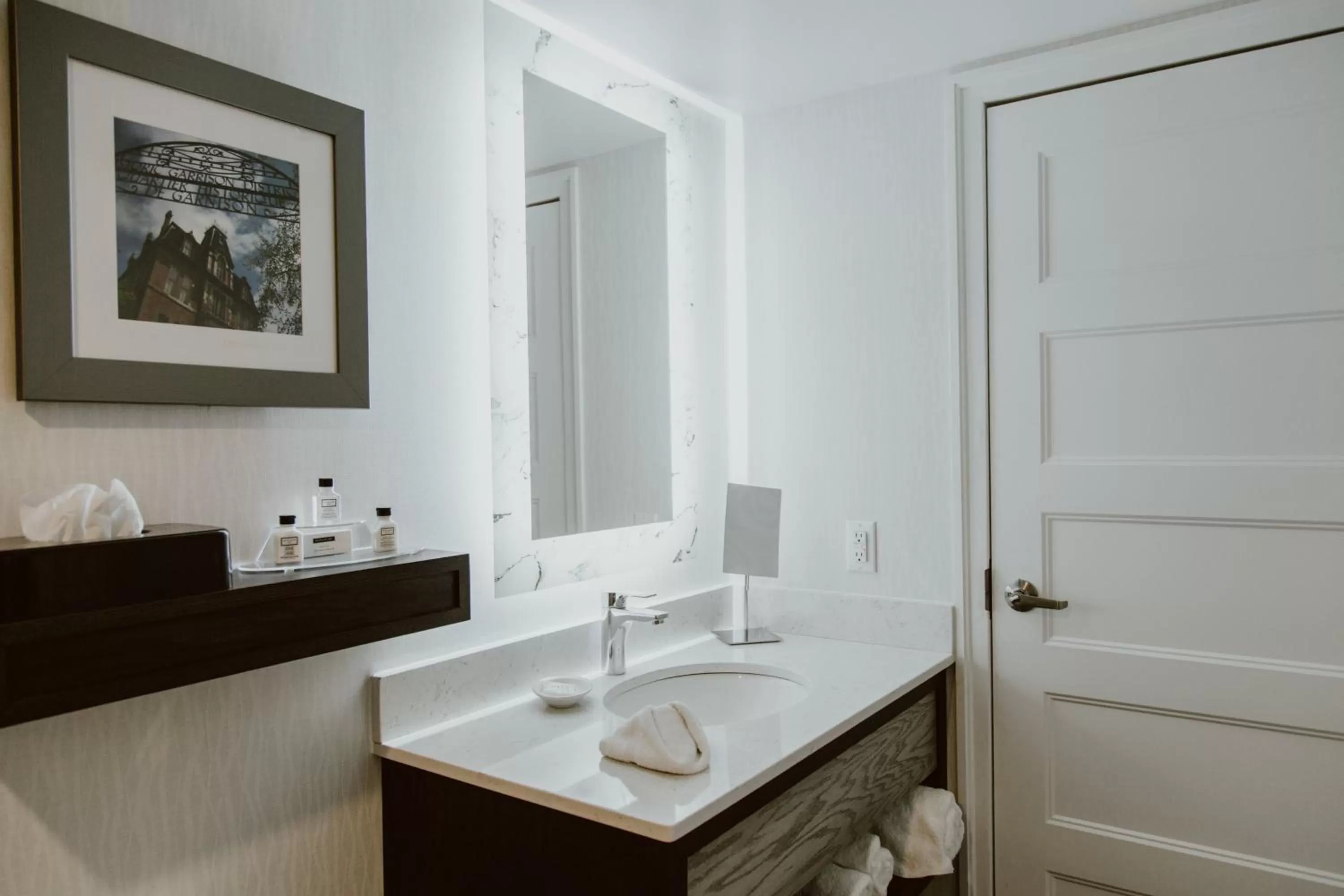 Bathroom in Crowne Plaza Fredericton Lord Beaverbrook by IHG