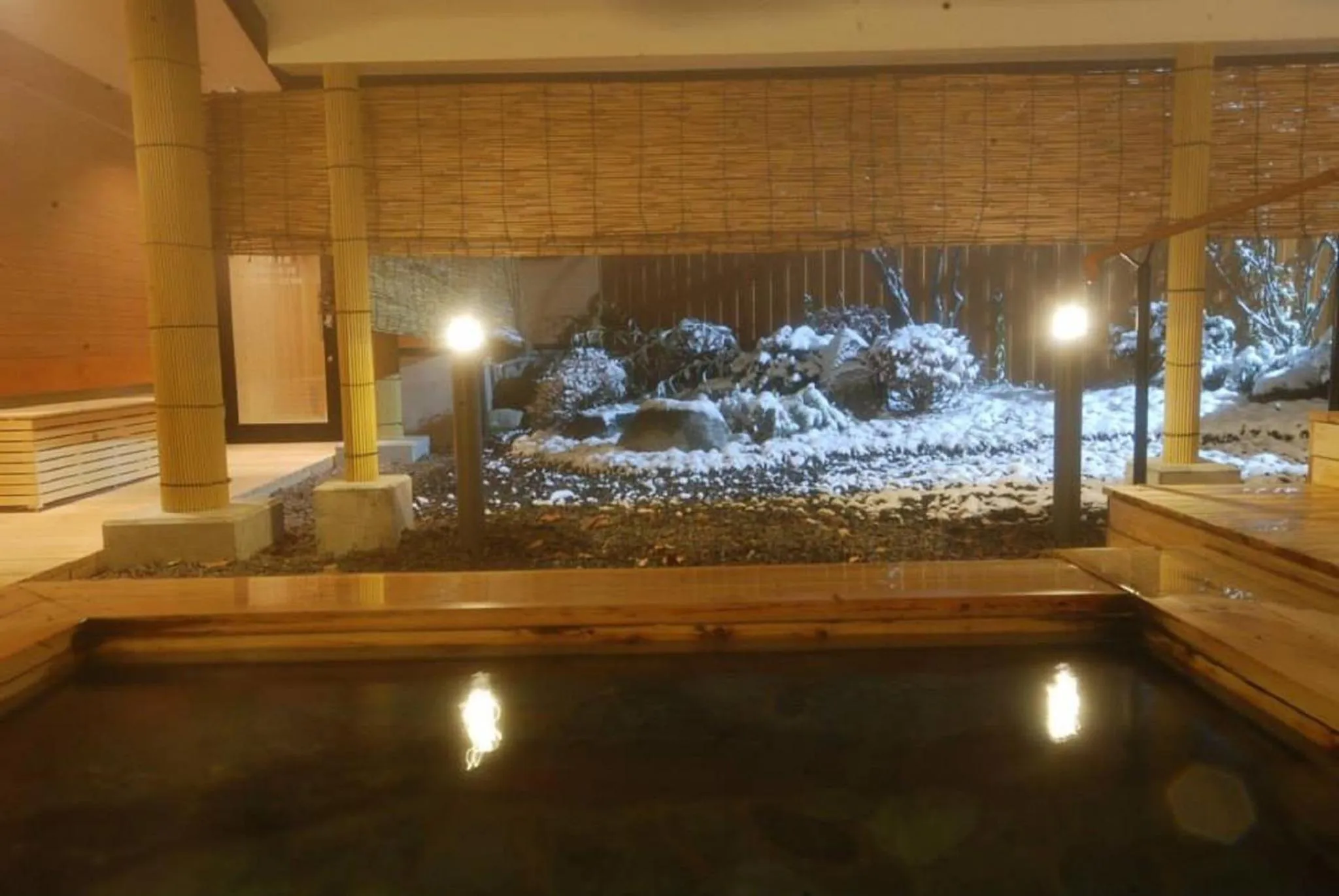 Hot Spring Bath in Kurobe Kanko Hotel