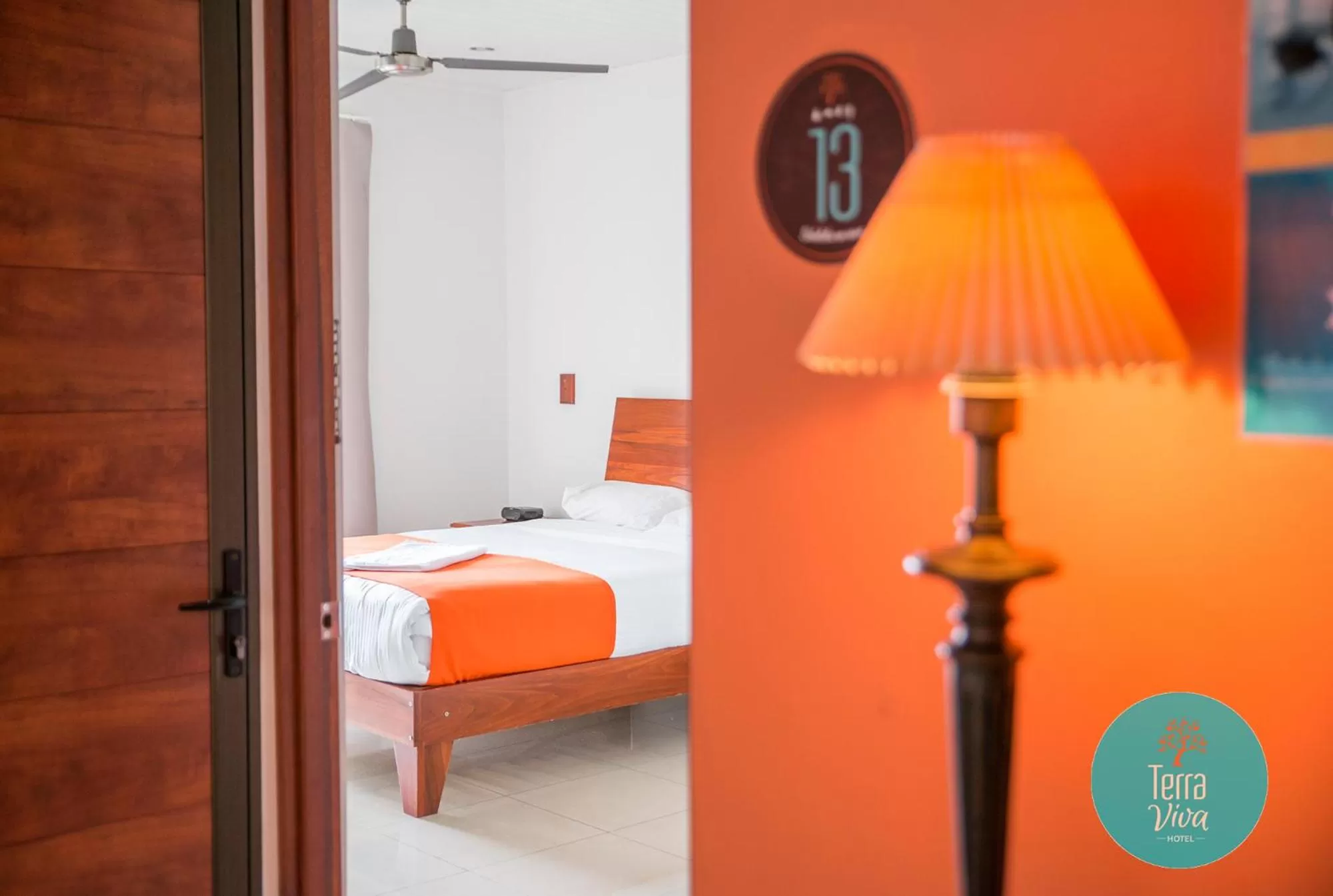 Bed in Hotel Terra Viva