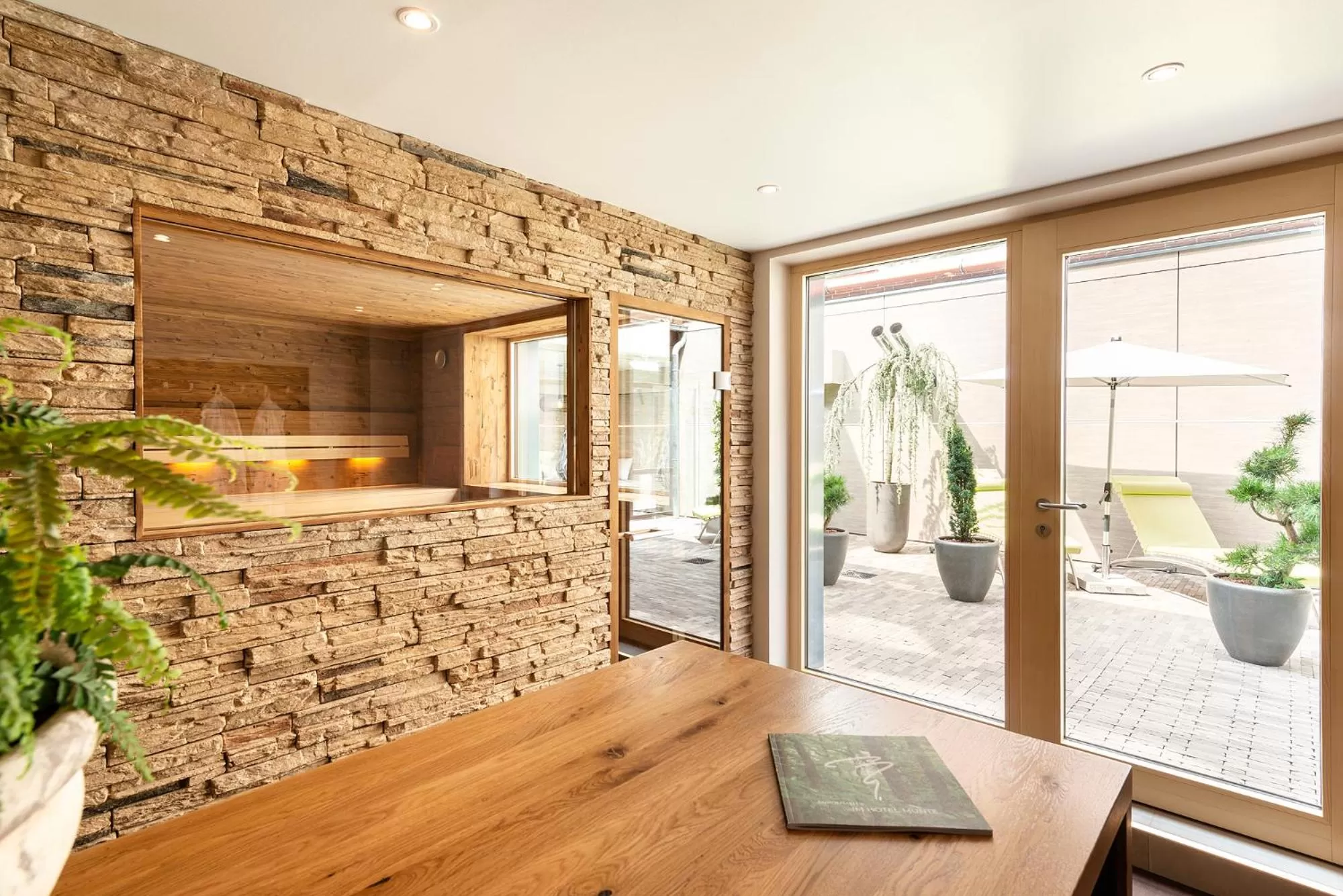 Sauna in MUNTE - Wellnesshotel am Stadtwald