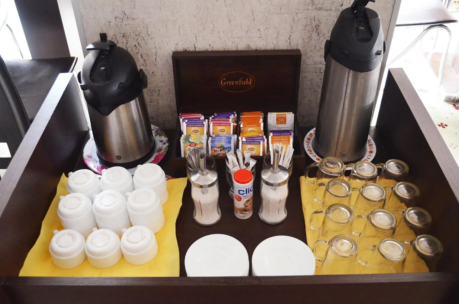 Buffet breakfast in Hotel Premier