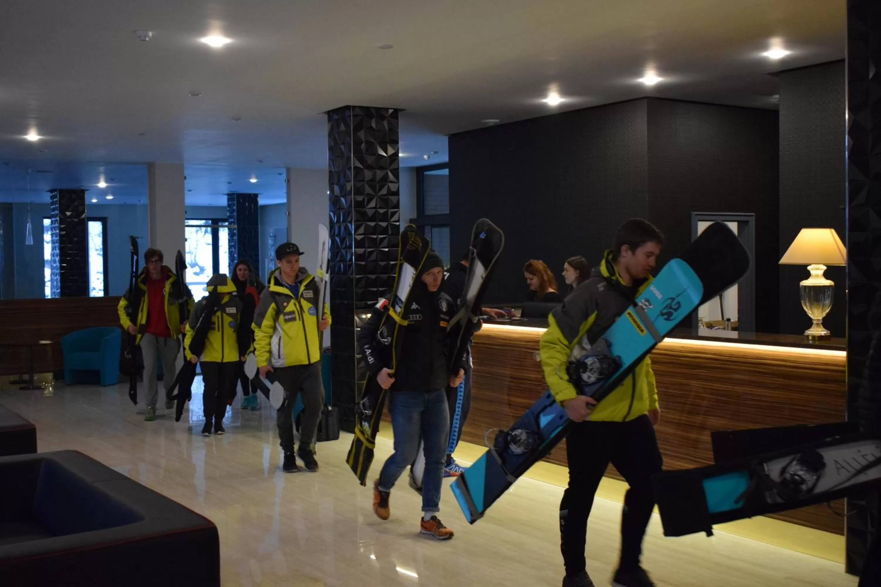 group of guests in Parkhotel Carlsbad Inn