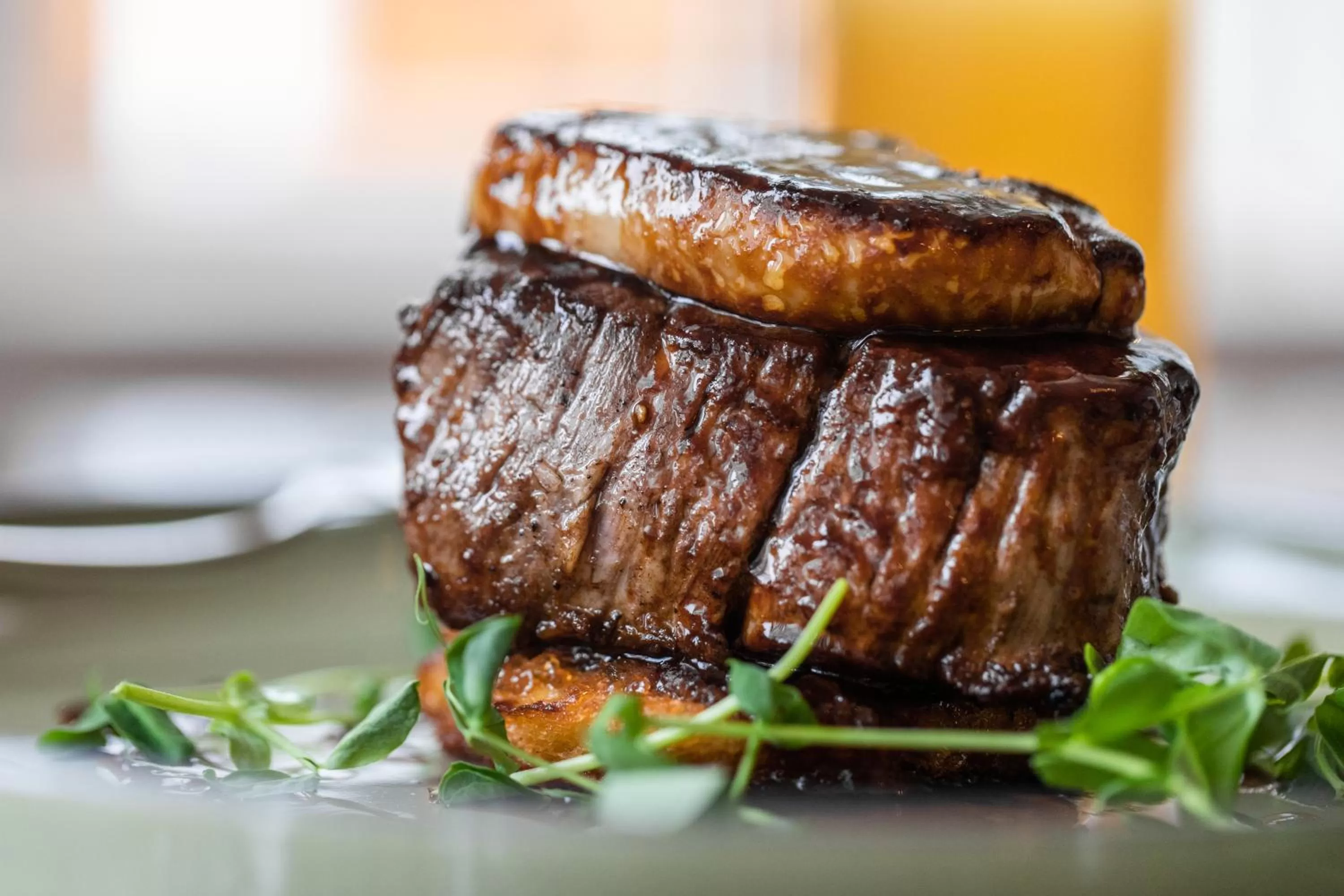 Restaurant/places to eat in La Colombe d'Or Hotel