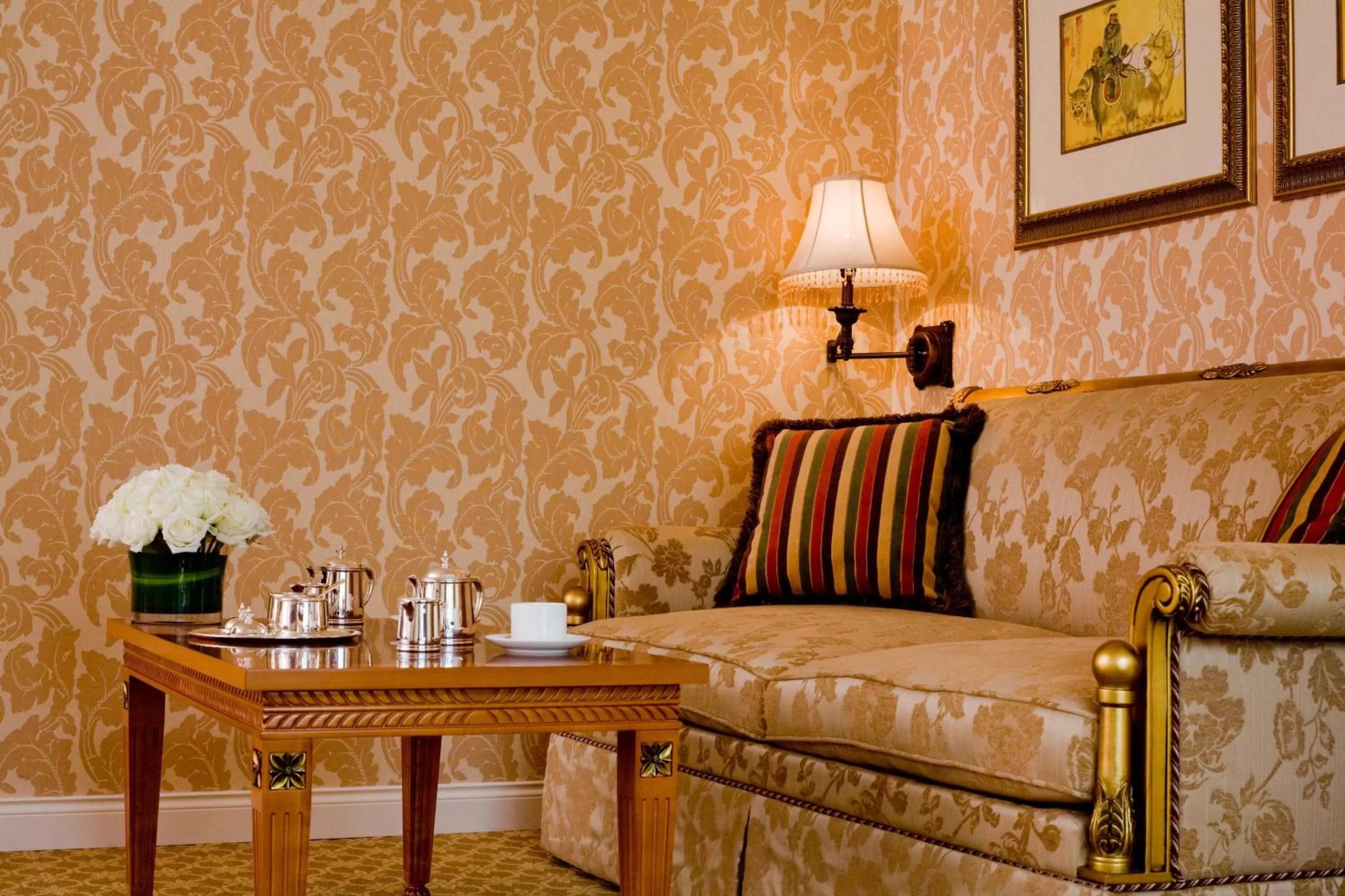 Living room in Terelj Hotel & Spa