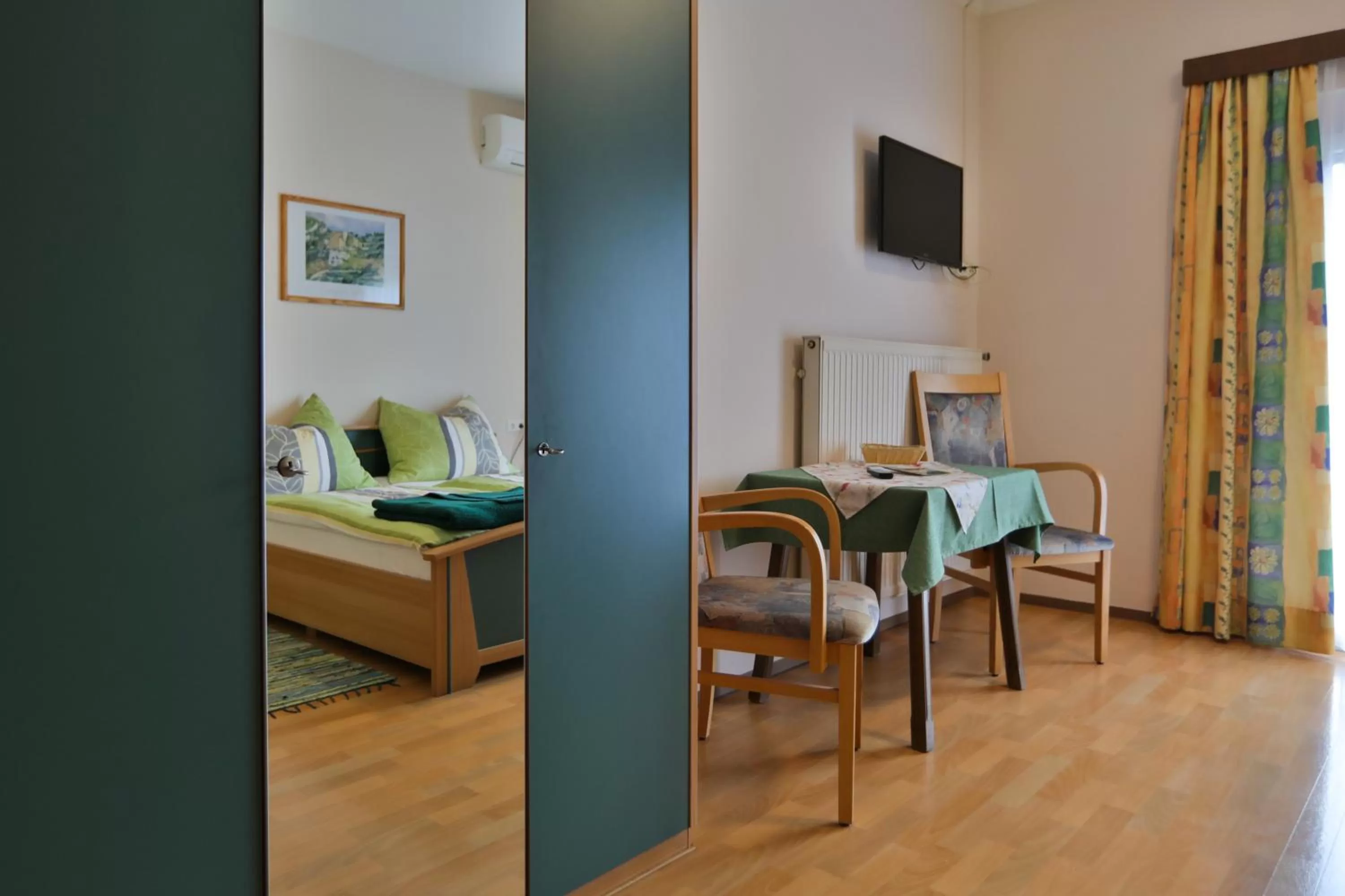 Bed in Gasthof Bader