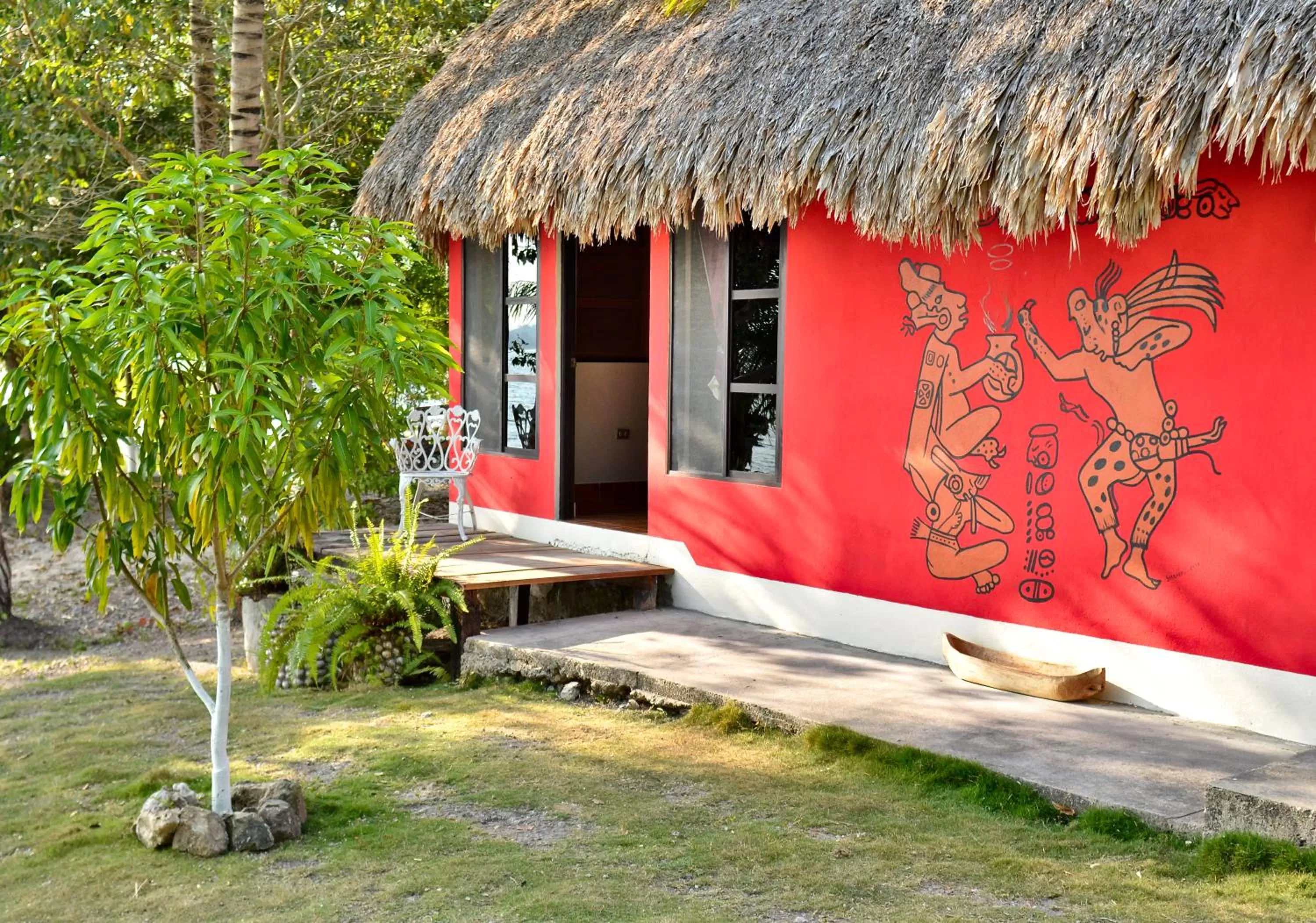 Garden view in Mayan Spirit