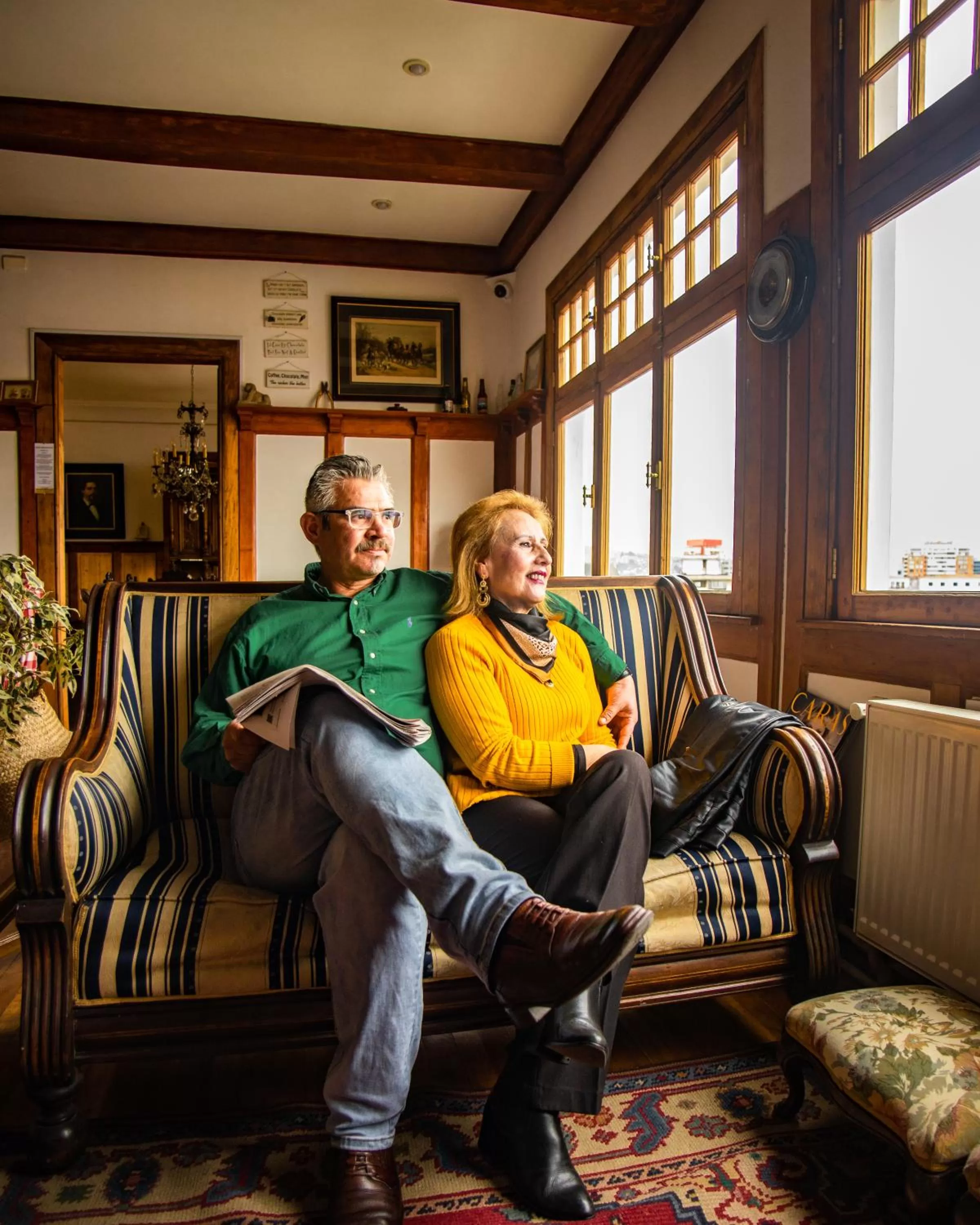 Living room in Chocolate Manor House Hotel Boutique