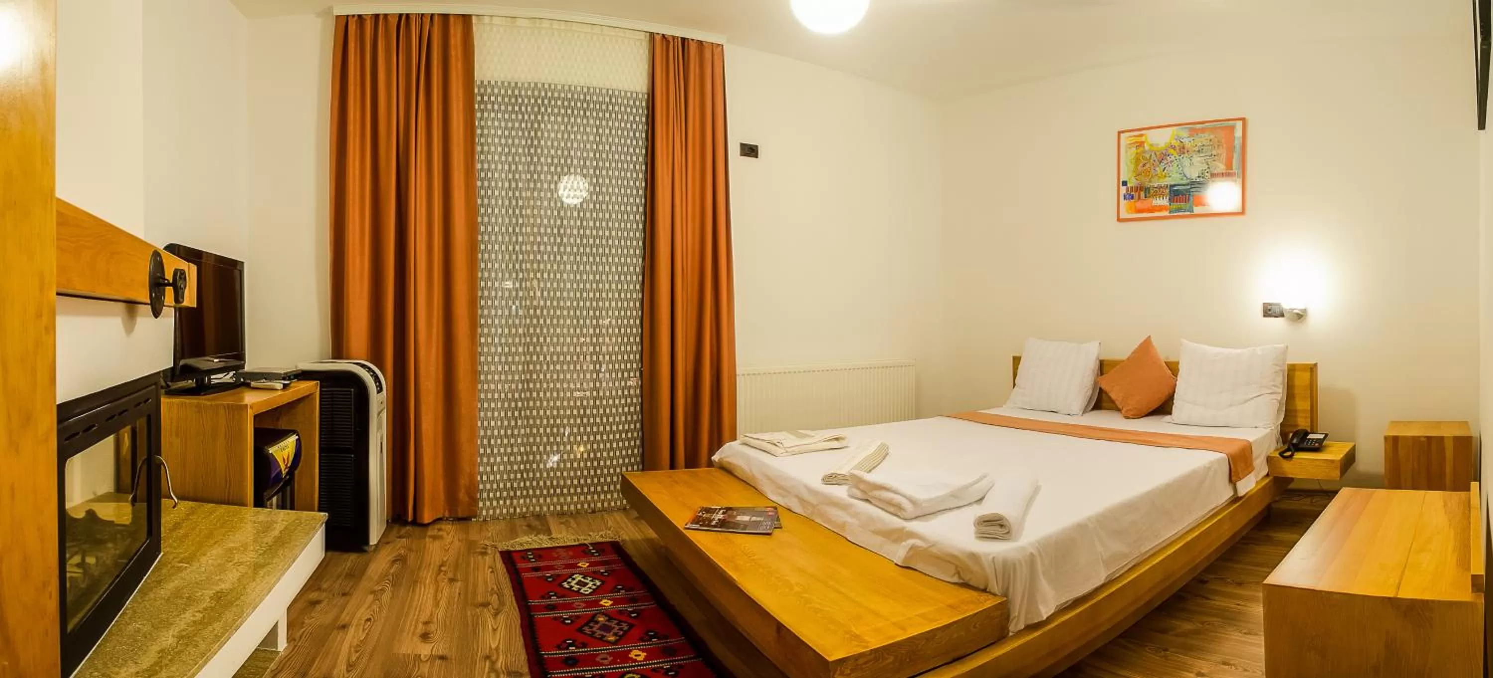 Bed in Hotel Prizreni